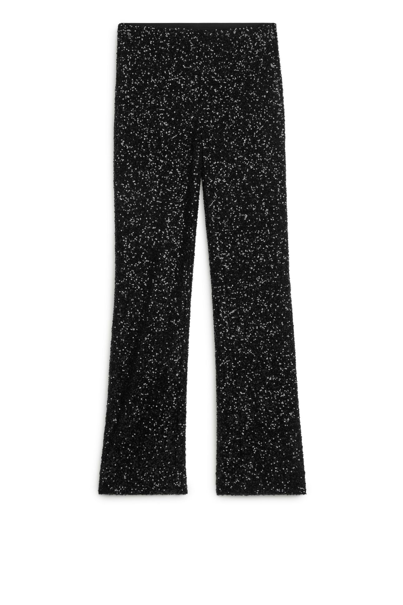EEVIA SEQUINS TROUSERS BLACK 3