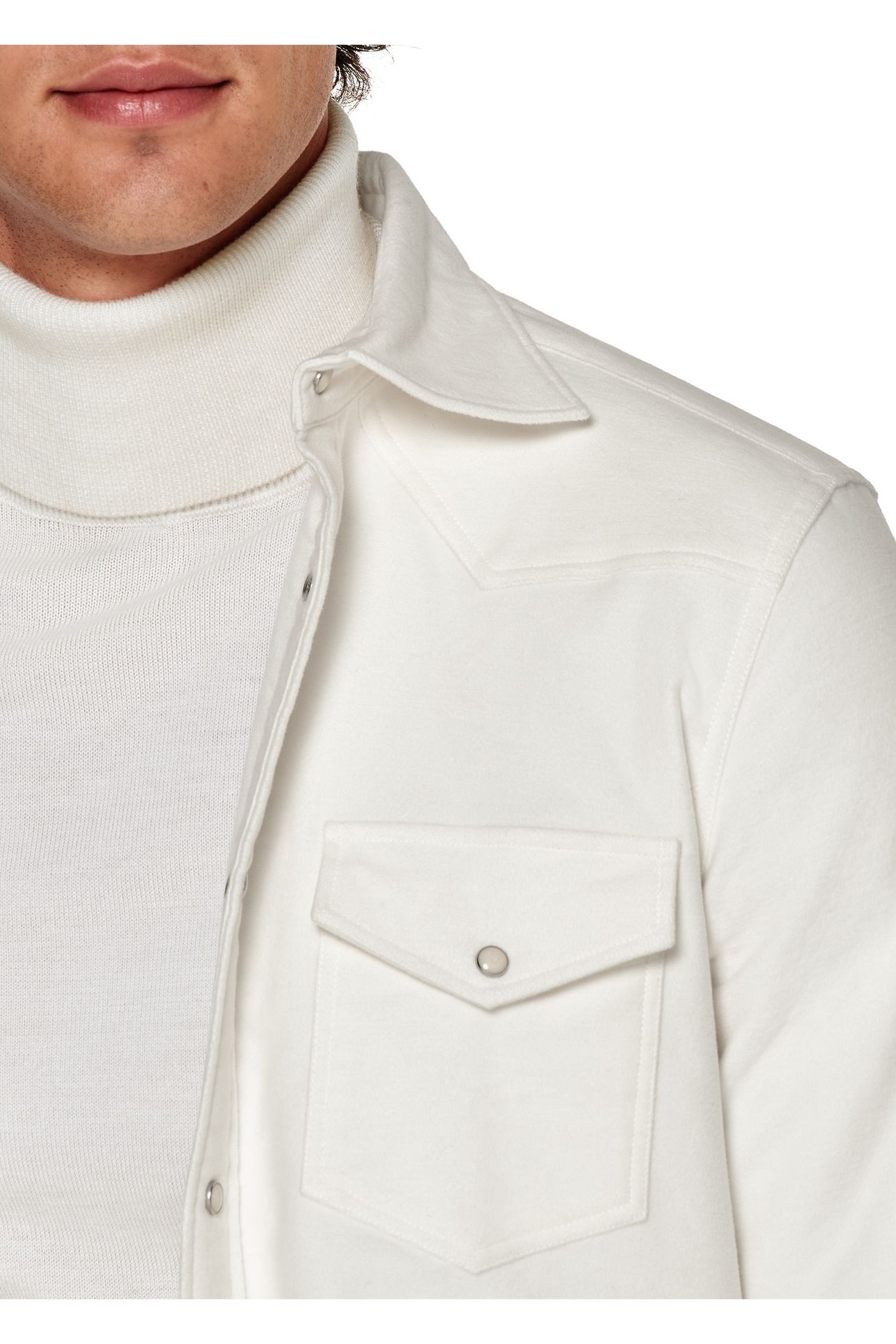 WESTERN MOLESKIN CASUAL SHIRTS OFF-WHITE 9