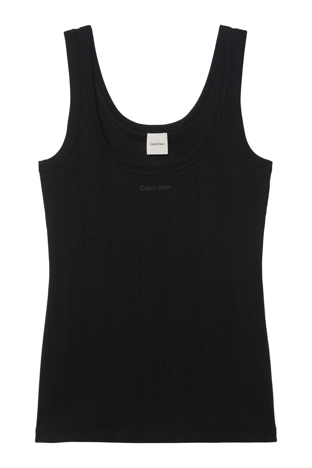 SL VARIGATED RIB TANK TOP BLACK 4