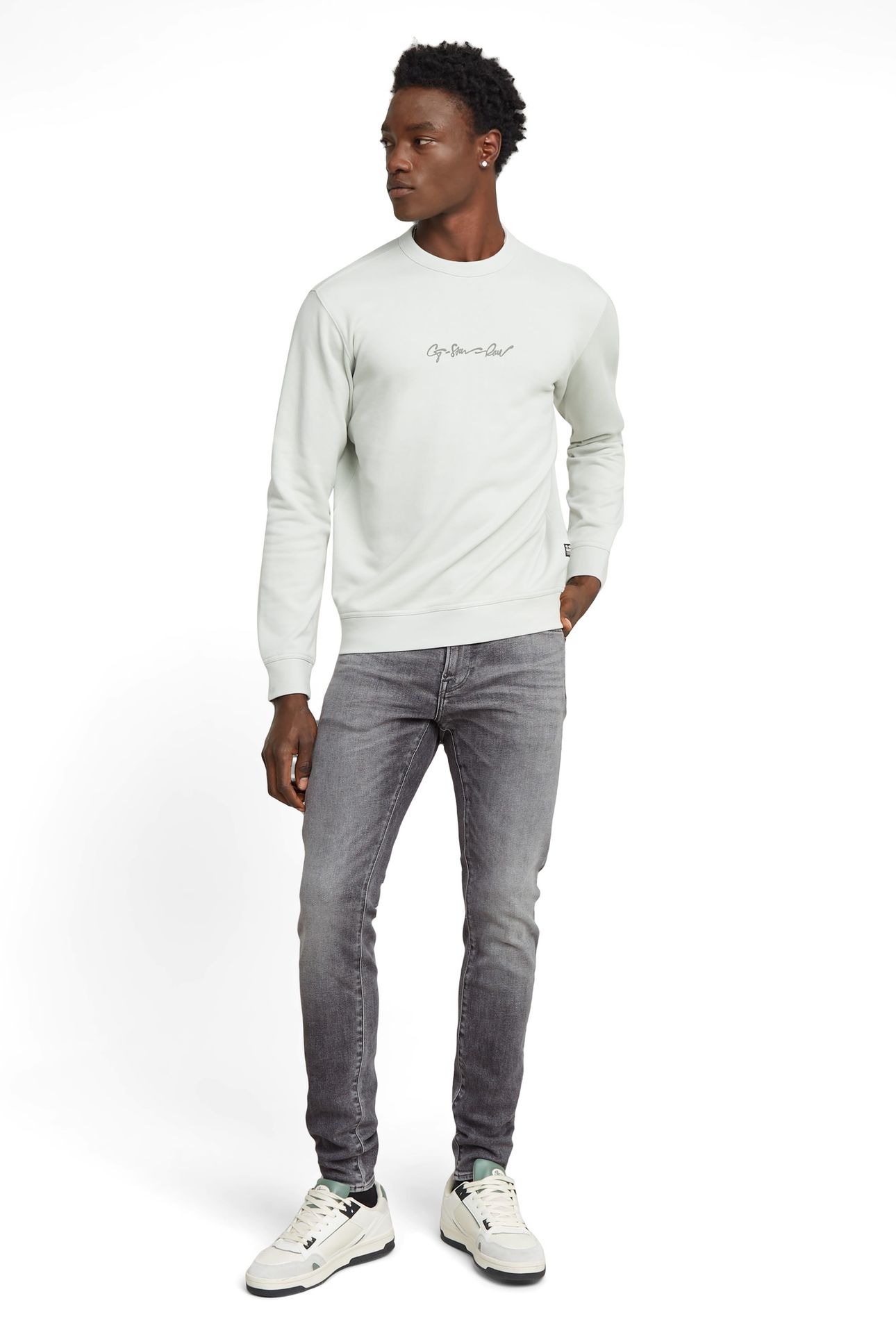 REVEND FWD SKINNY SUN FADED GUNMETAL 1