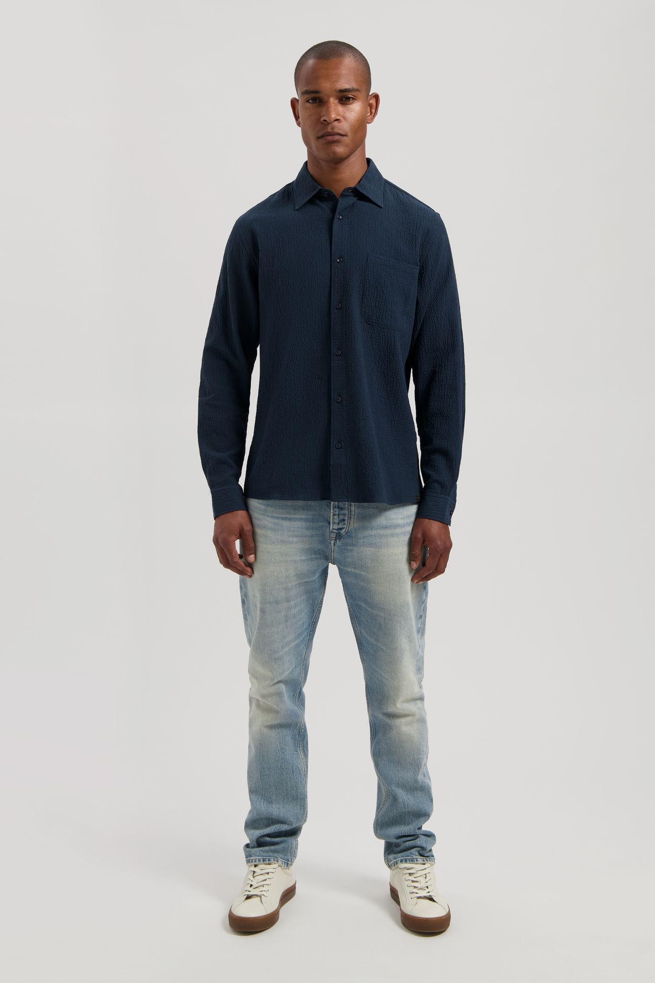 DS_CHEVI SHIRT DK. NAVY 2