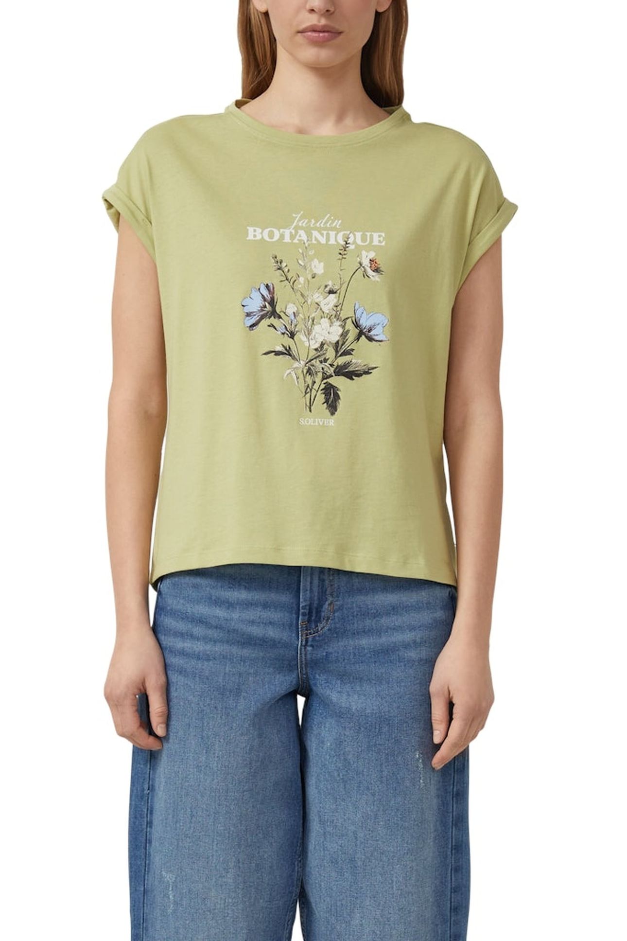 S.OLIVER T-SHIRTS GREEN 1