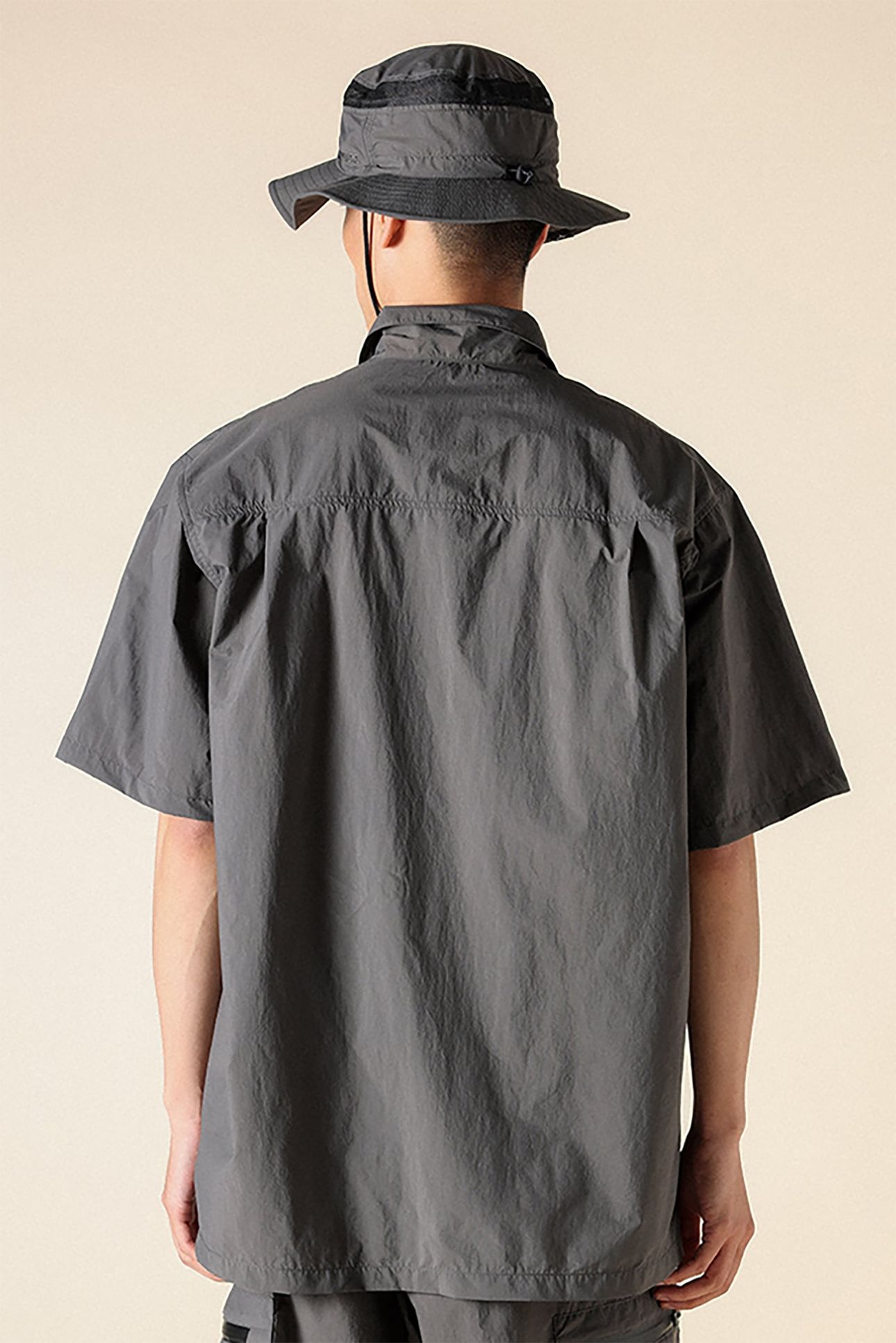 UNISEX SL WR LIGHT FIELD SHIRT ASH BLACK 2