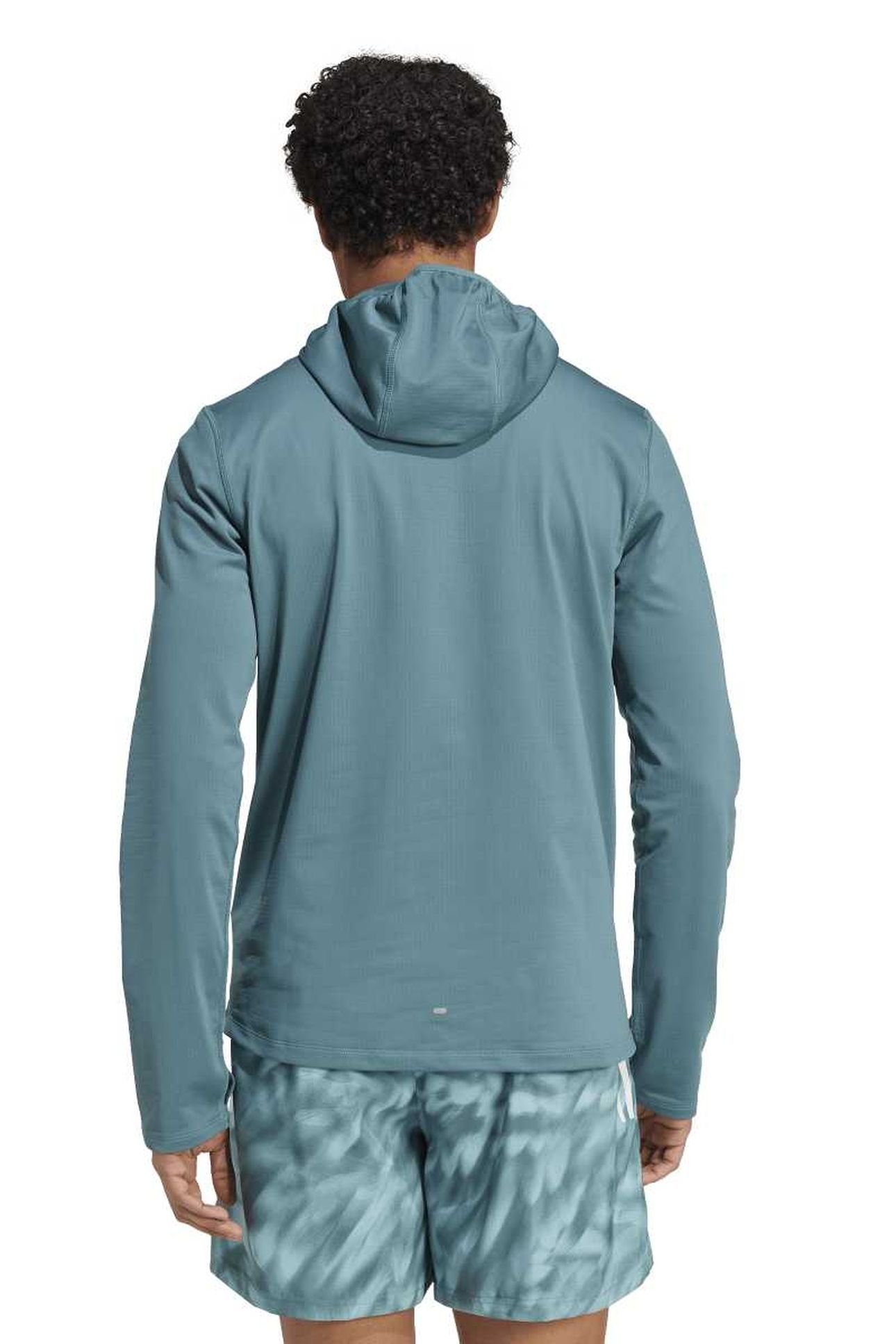 UNISEX PERFORMANCE OWN THE RUN WINTERIZED HOODED HALF-ZIP PR 3