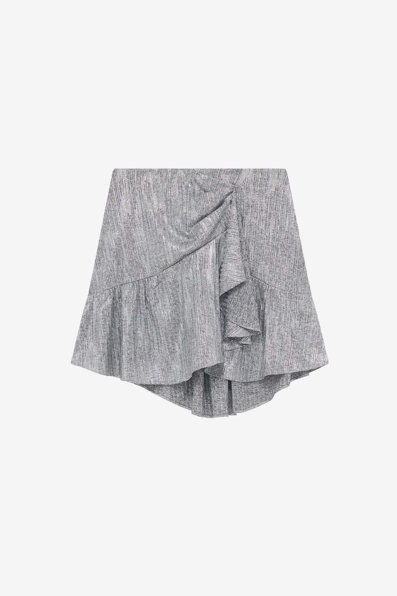 IMANE SKIRT GREY LUREX 4