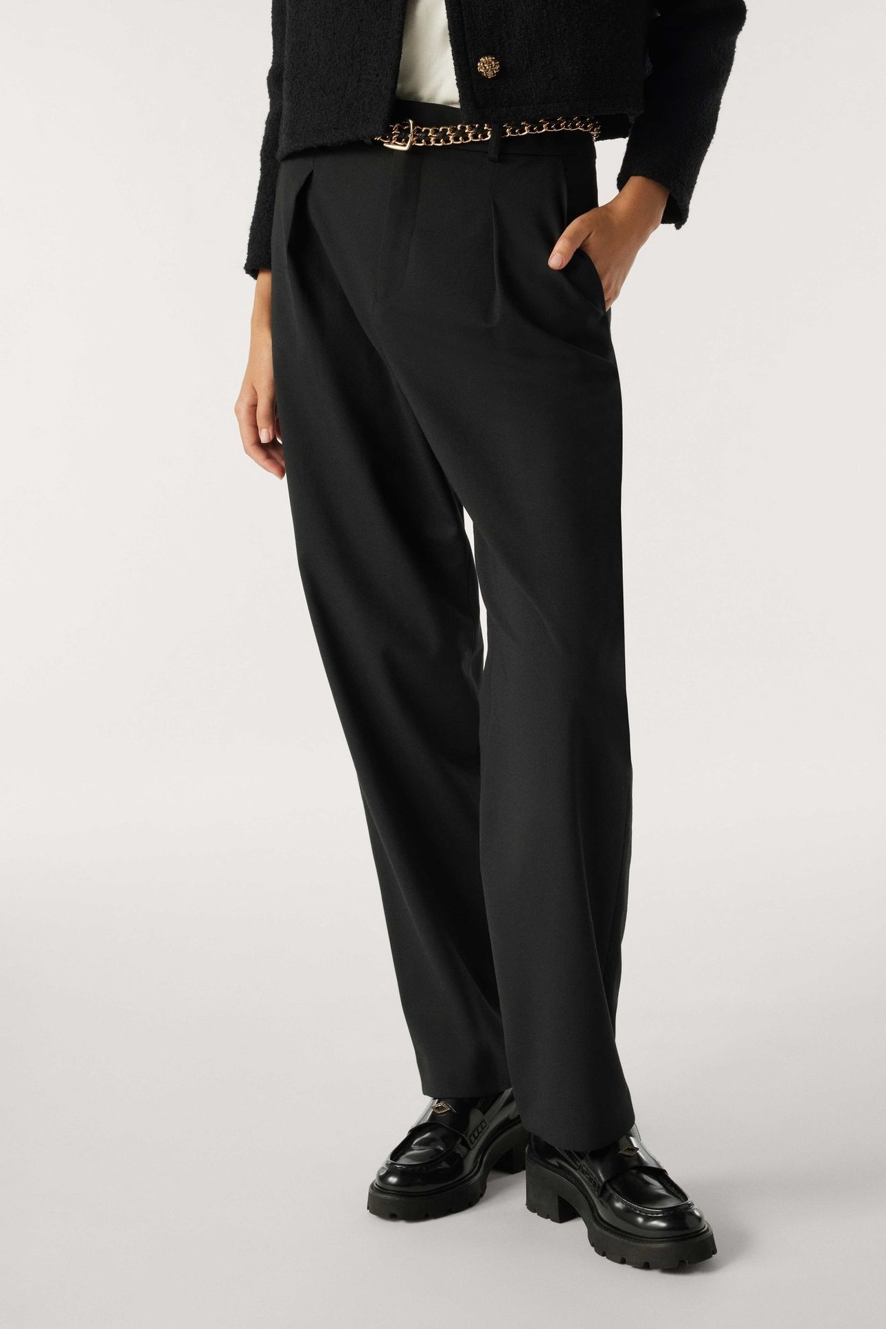PANTALON JUSTICE NOIR 1