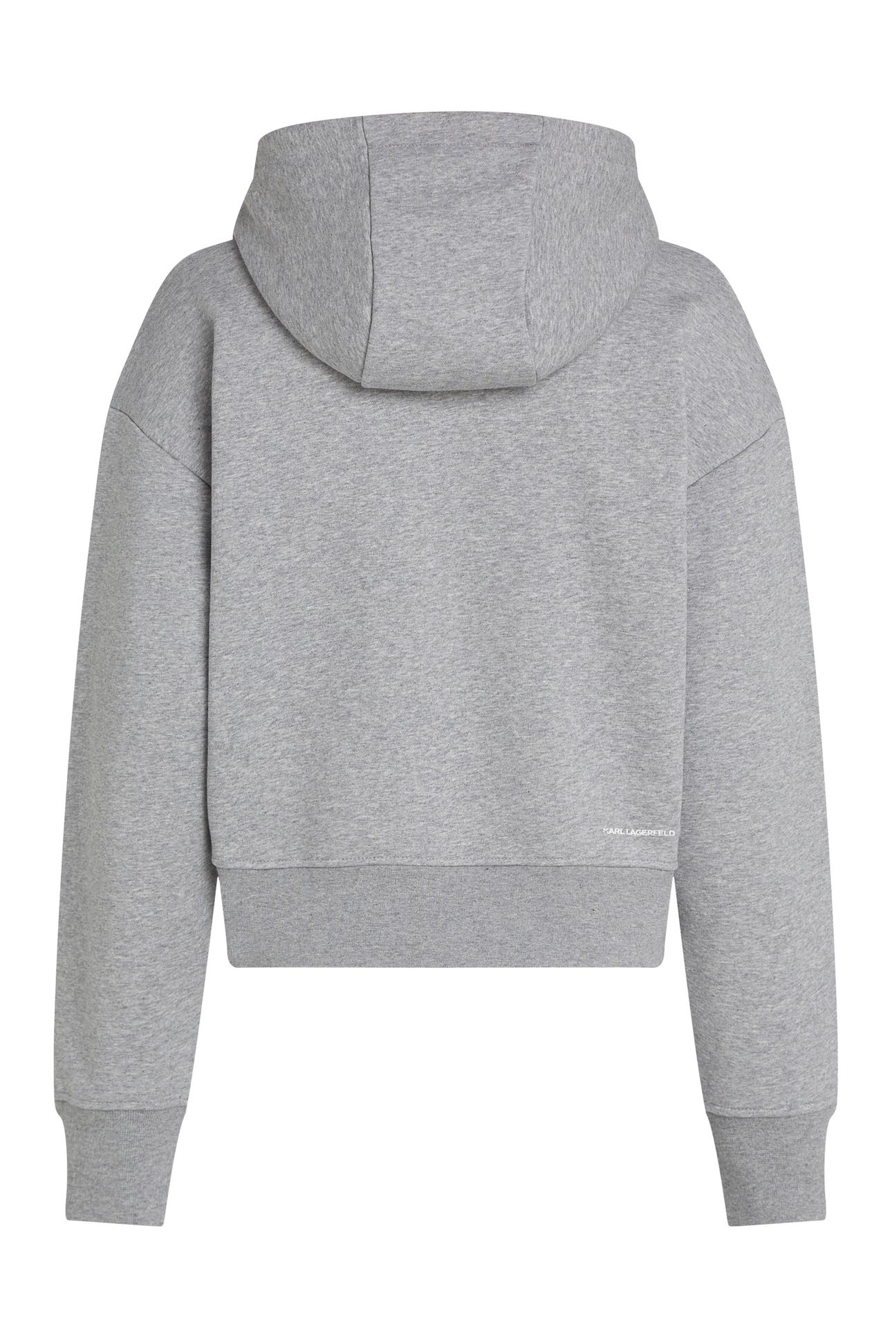 IKON PATCH CROPPED HOODIE LIGHT GREY MELANGE 6