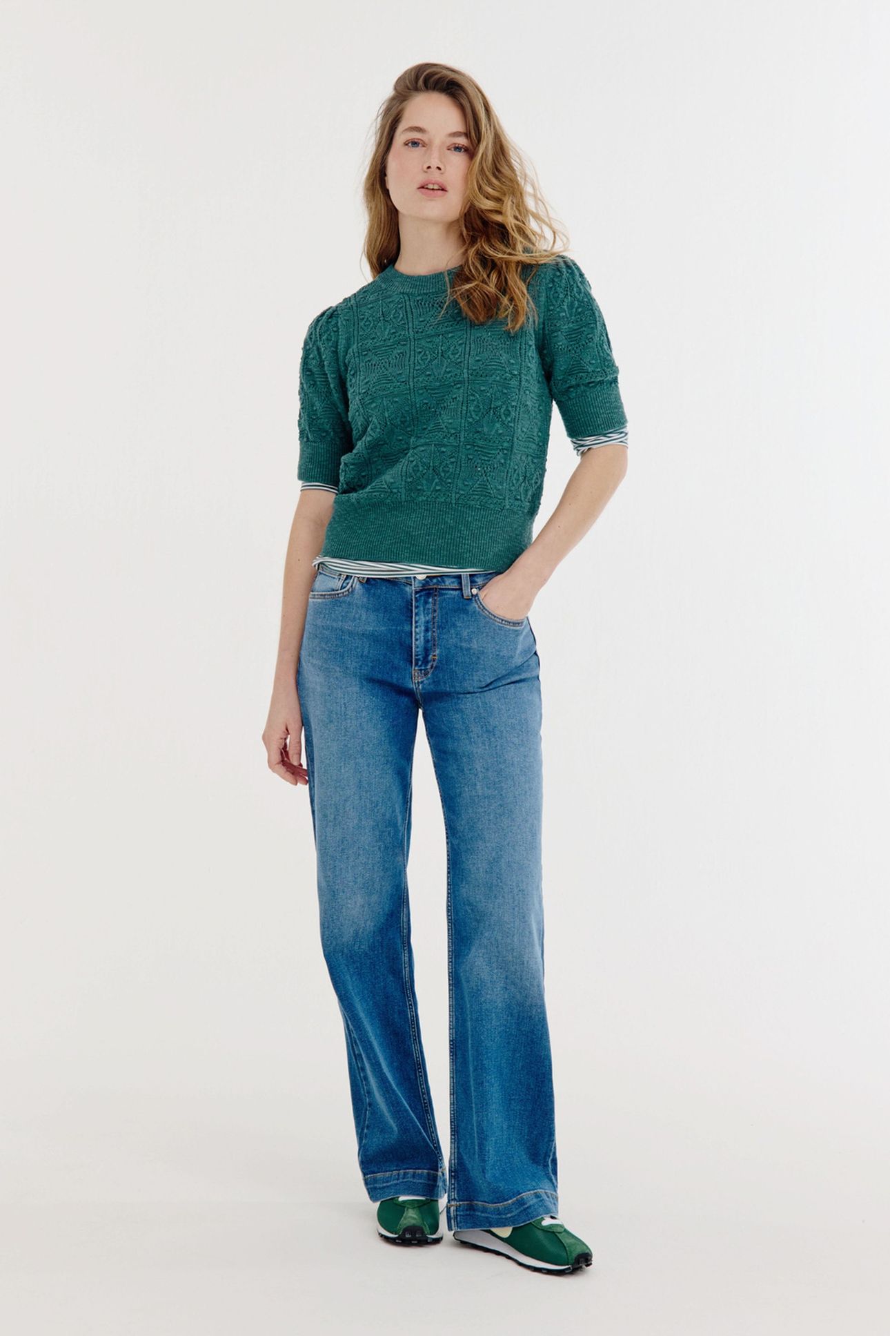 BRAM PANTS MID BLUE JEANS 2