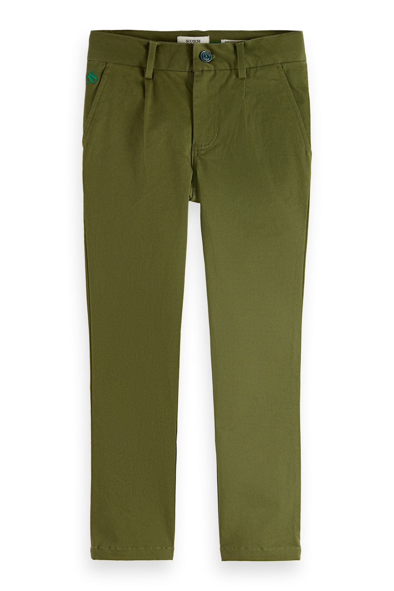 BOYS STUART FIT PANTS CYPRESS 1