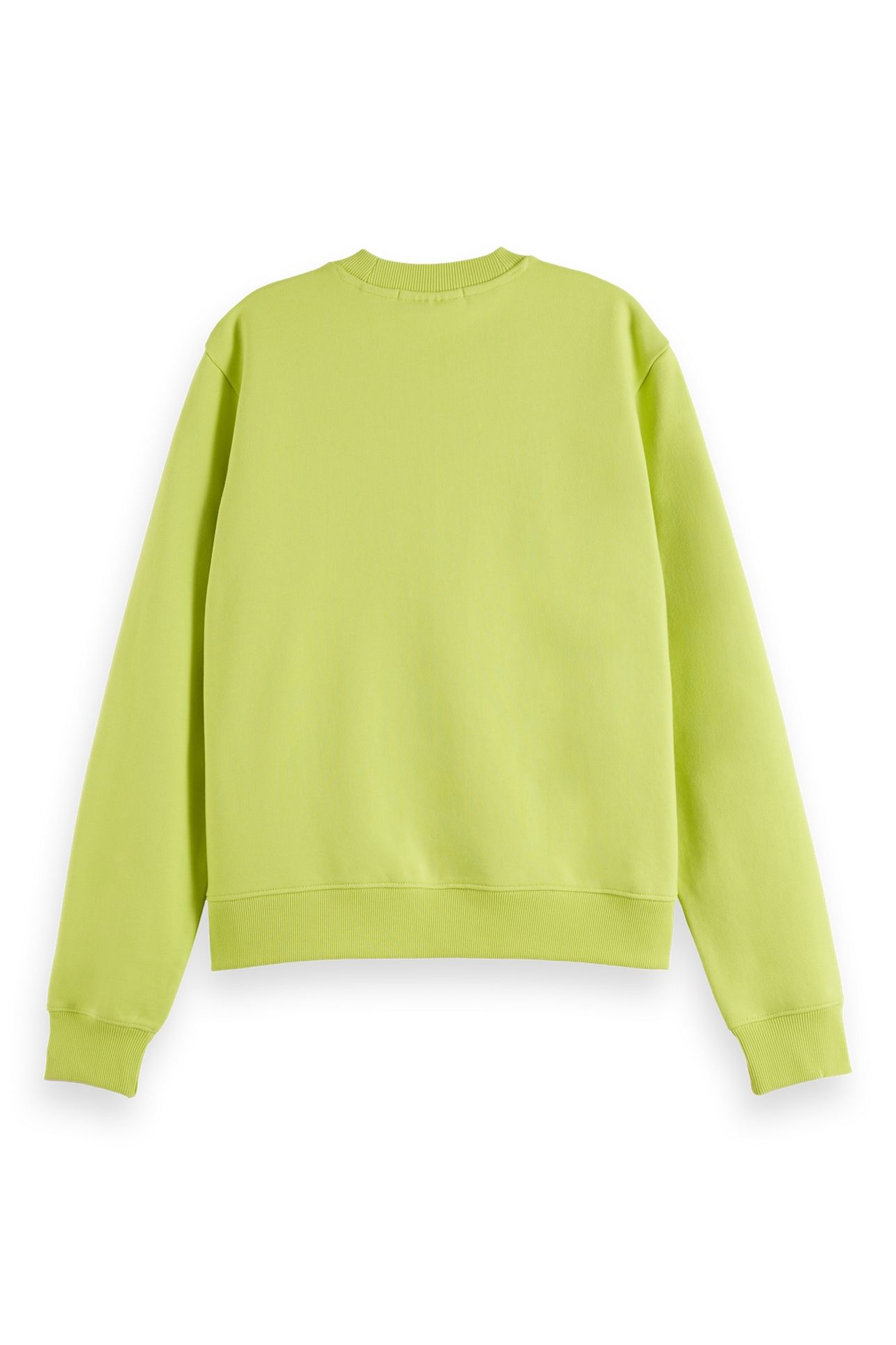 REGULAR FIT SWEATSHIRT WITH CHEST ARTWORK GREEN GLOW 5
