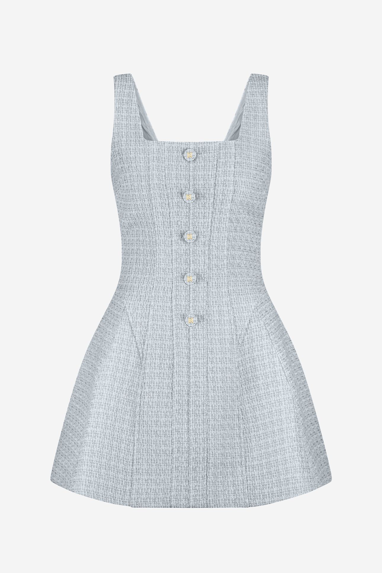 KLINE DRESS TEAL BLUE 2