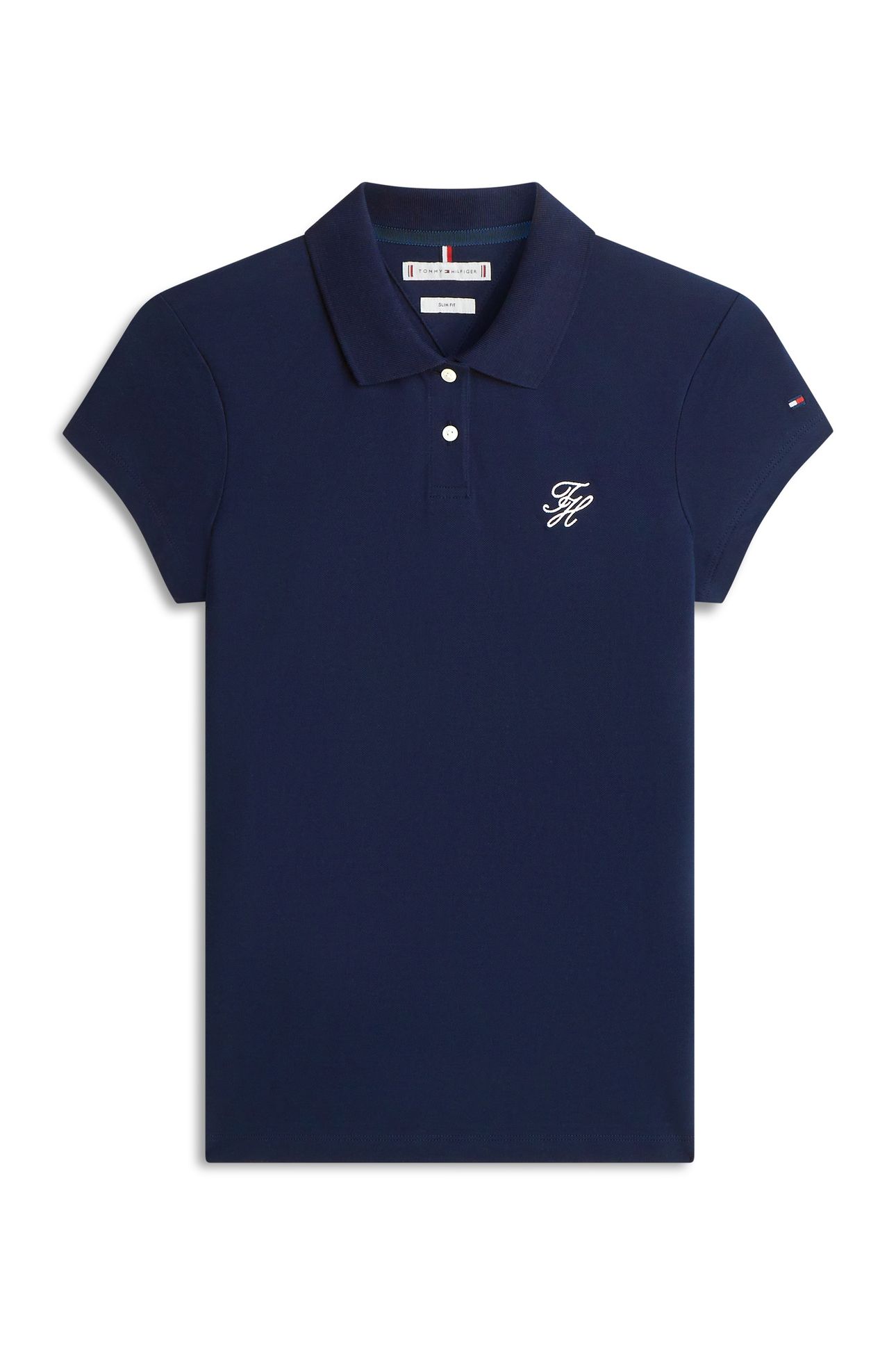 TH SCRIPT SLIM SS POLO DARK NIGHT NAVY 4