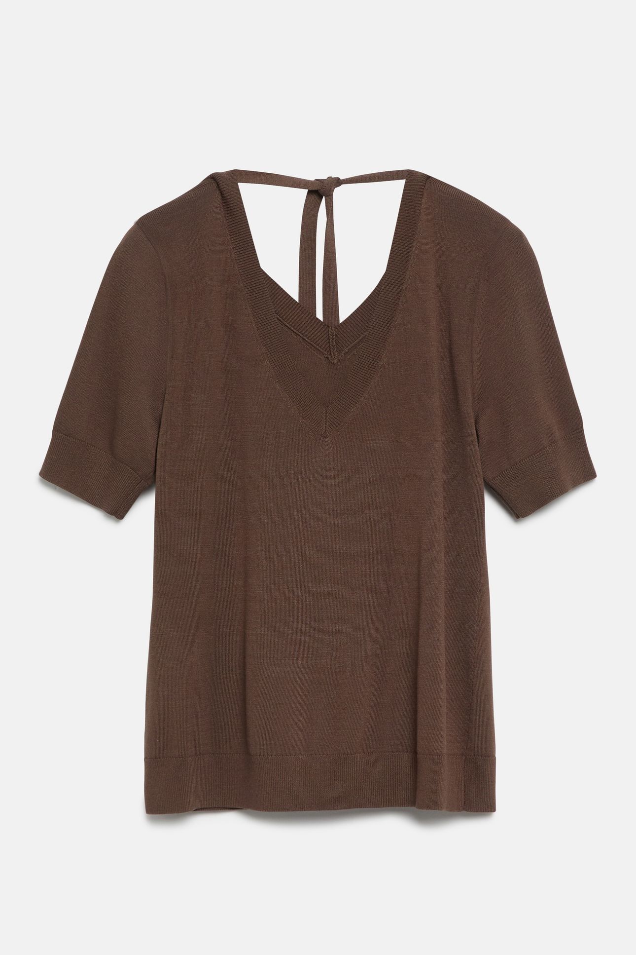 COMMA PULLOVER BROWN 4