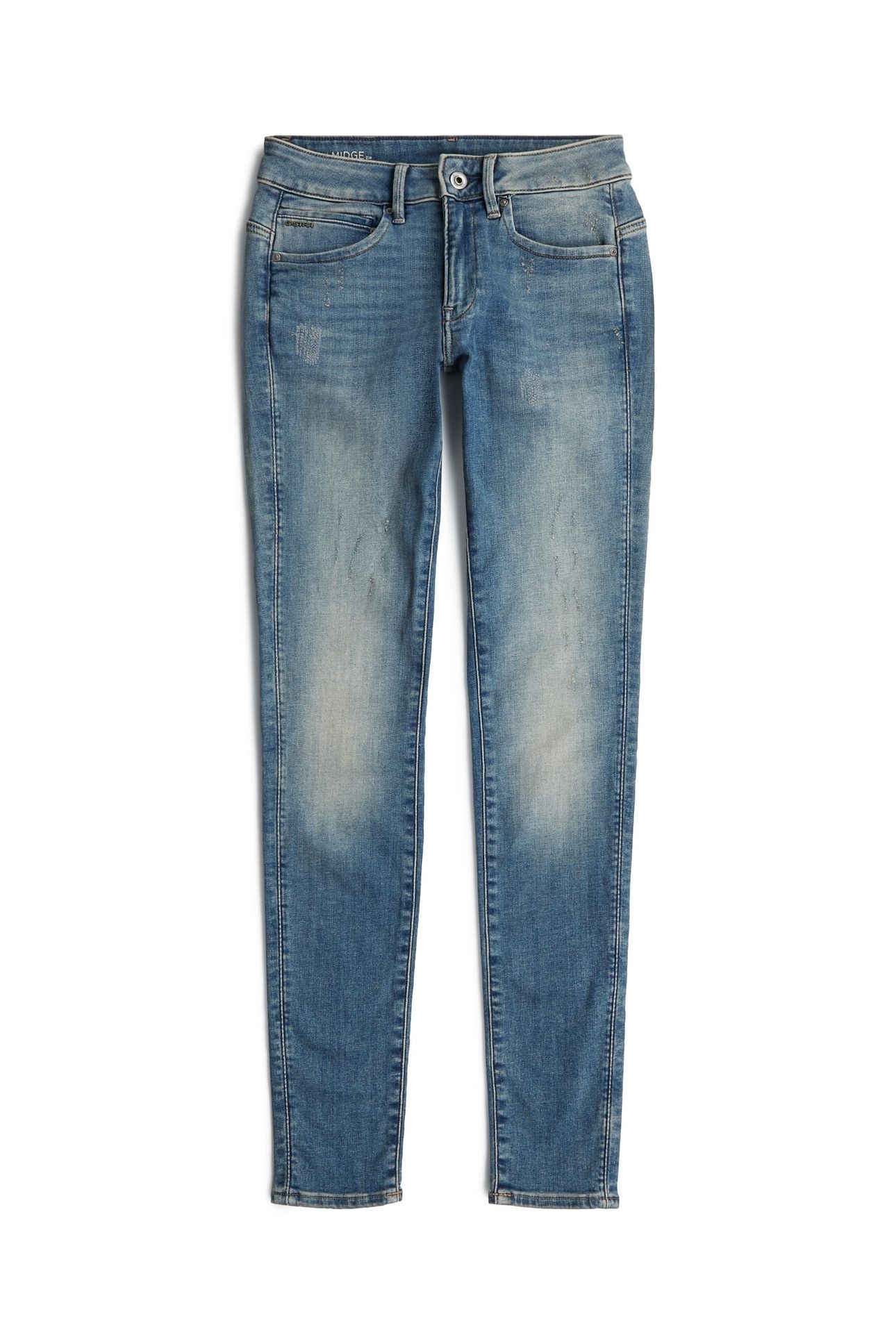 MIDGE ZIP SKINNY LIGHT VINTAGE AGED DESTROY 4