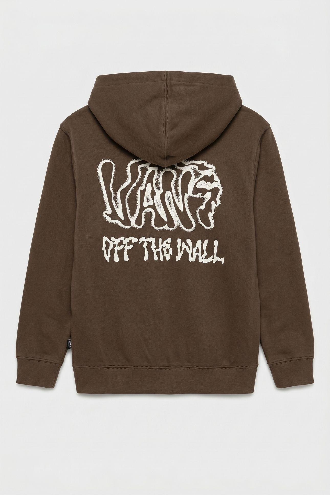 BOYS RIPPLED FULL ZIP COAL BROWN 3