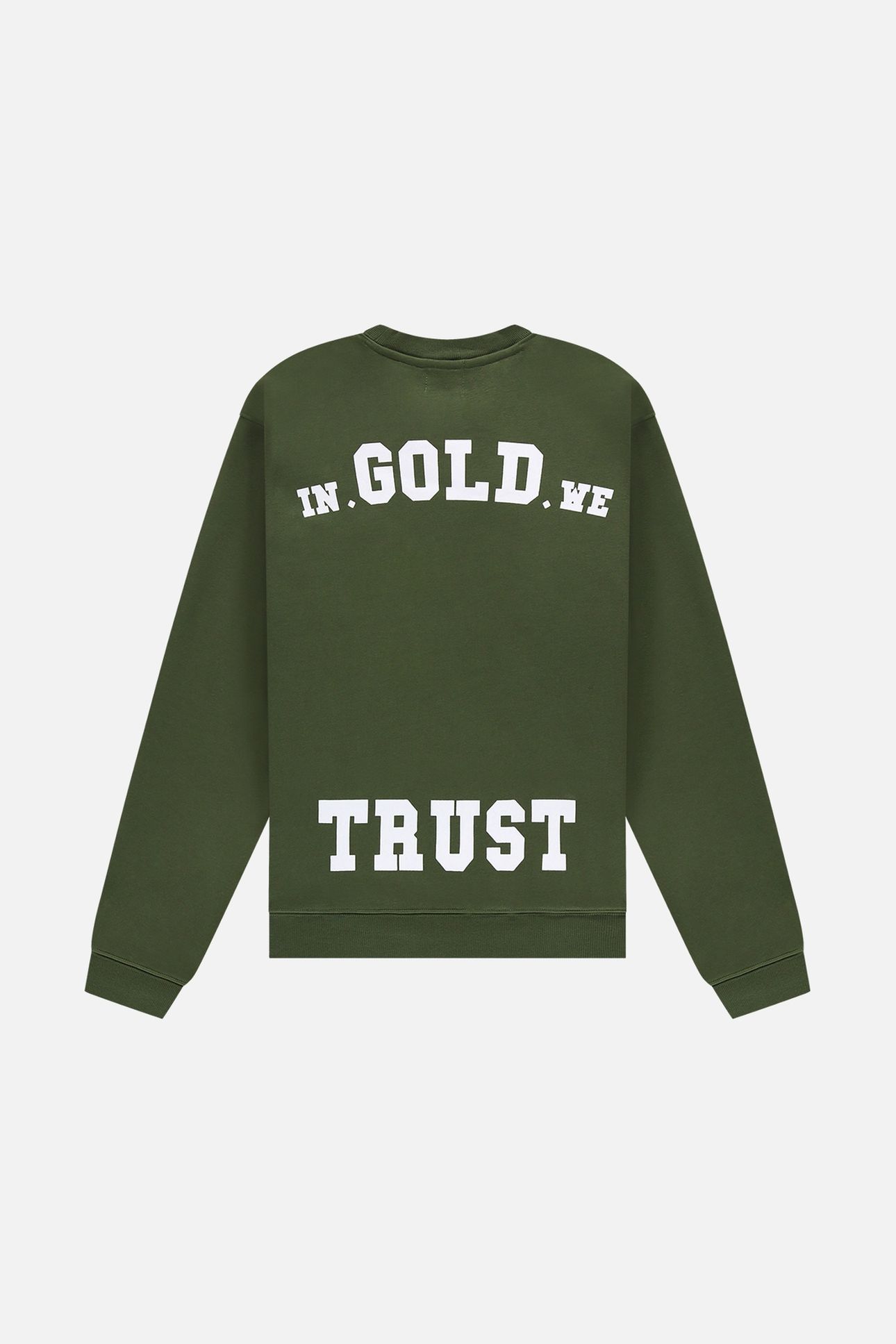 THE OUT SWEATER DARK GREEN 2