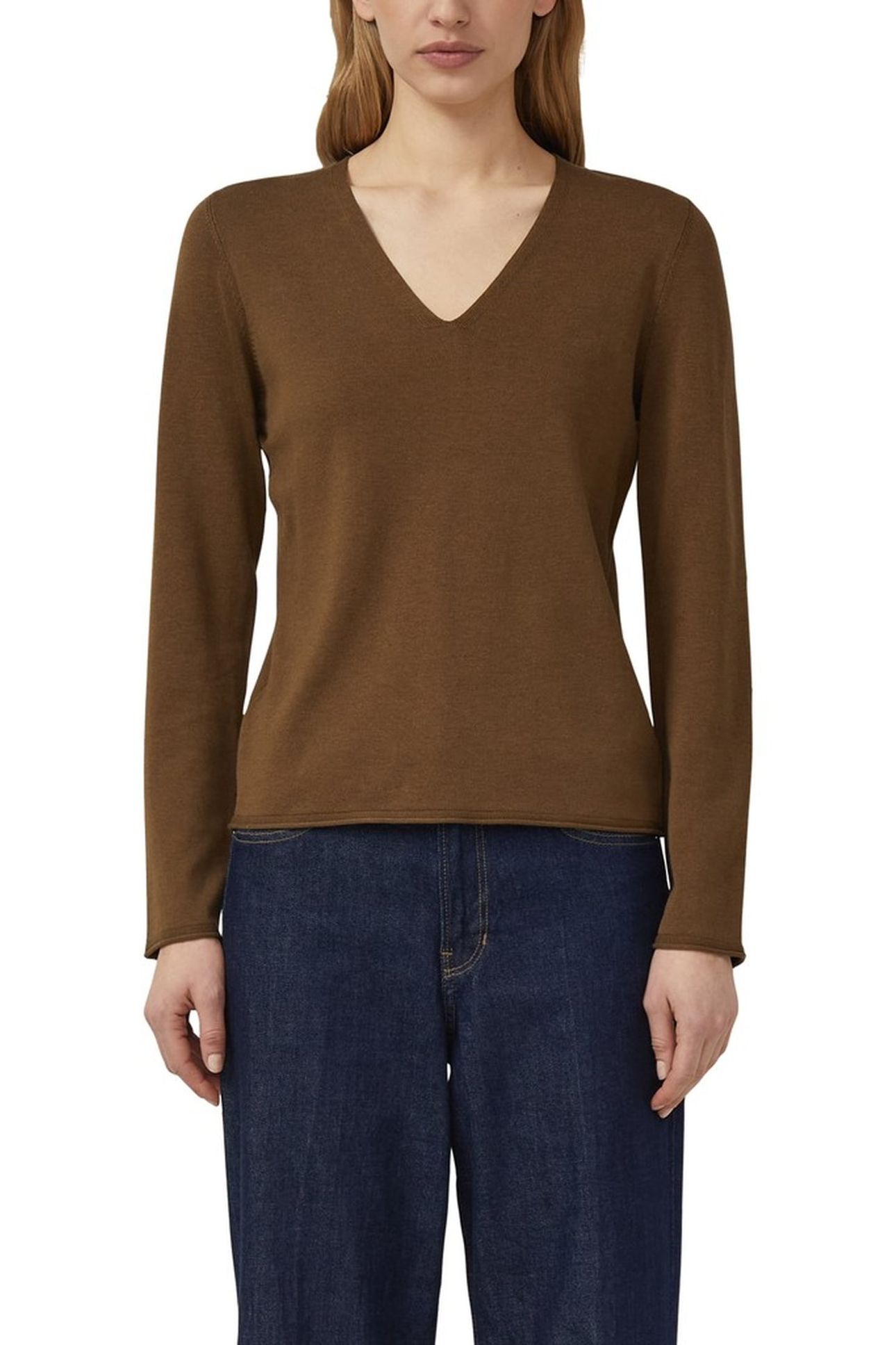 S.OLIVER PULLOVER DARK BROWN 1