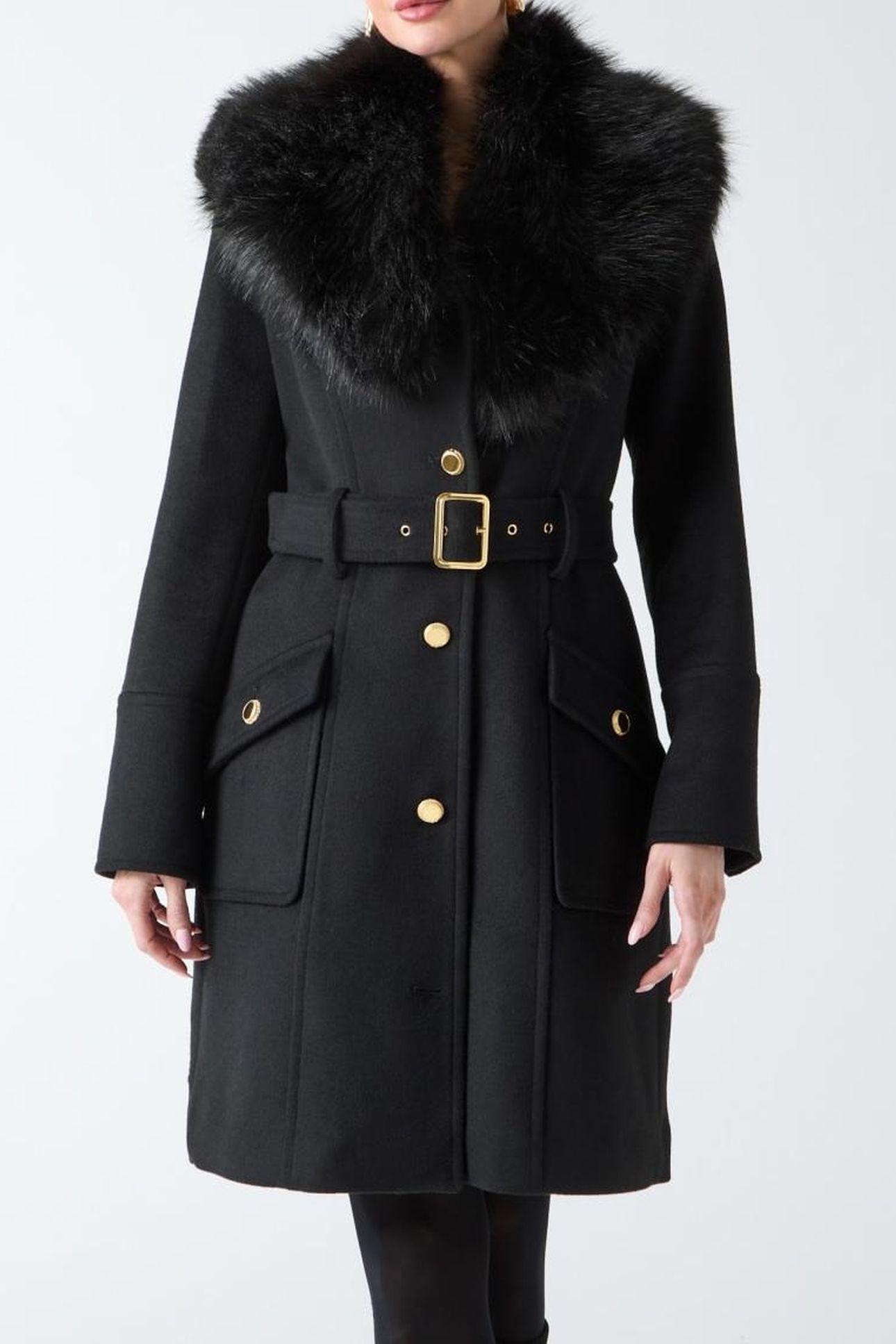 NEW ALICE COAT JET BLACK A996 1
