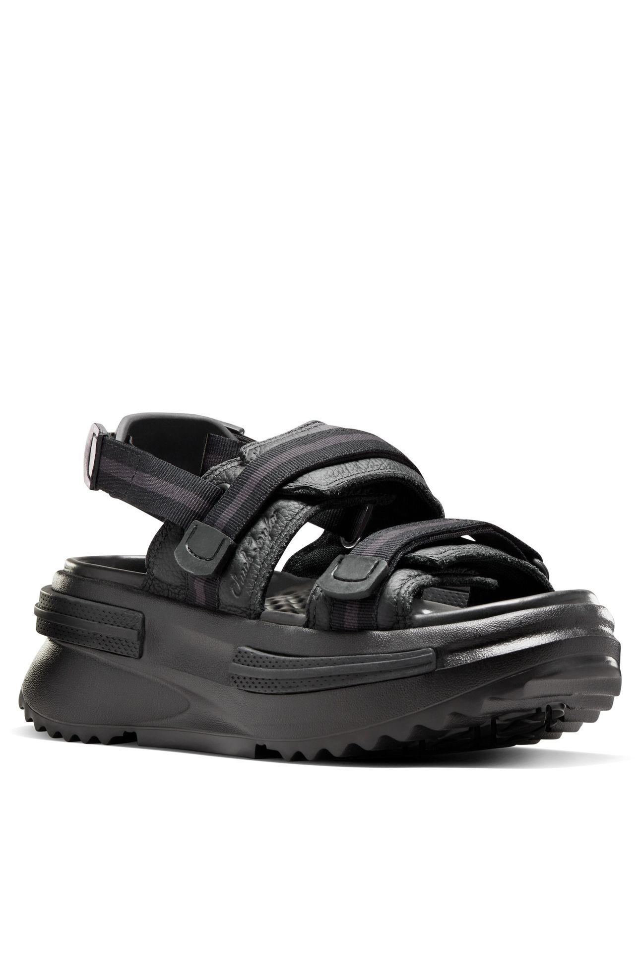 RUN STAR UTILITY SANDAL CX SLIP BLACK 2