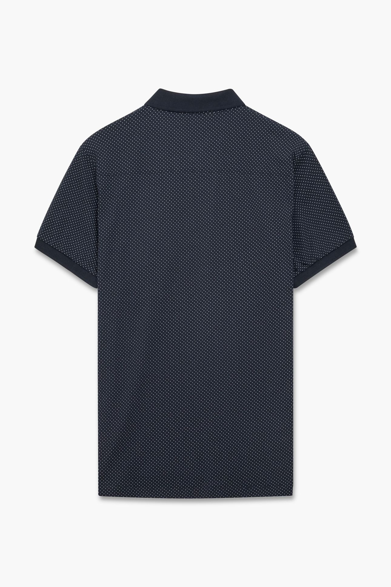 MICRO DOT POLO MARINE/WHITE 3