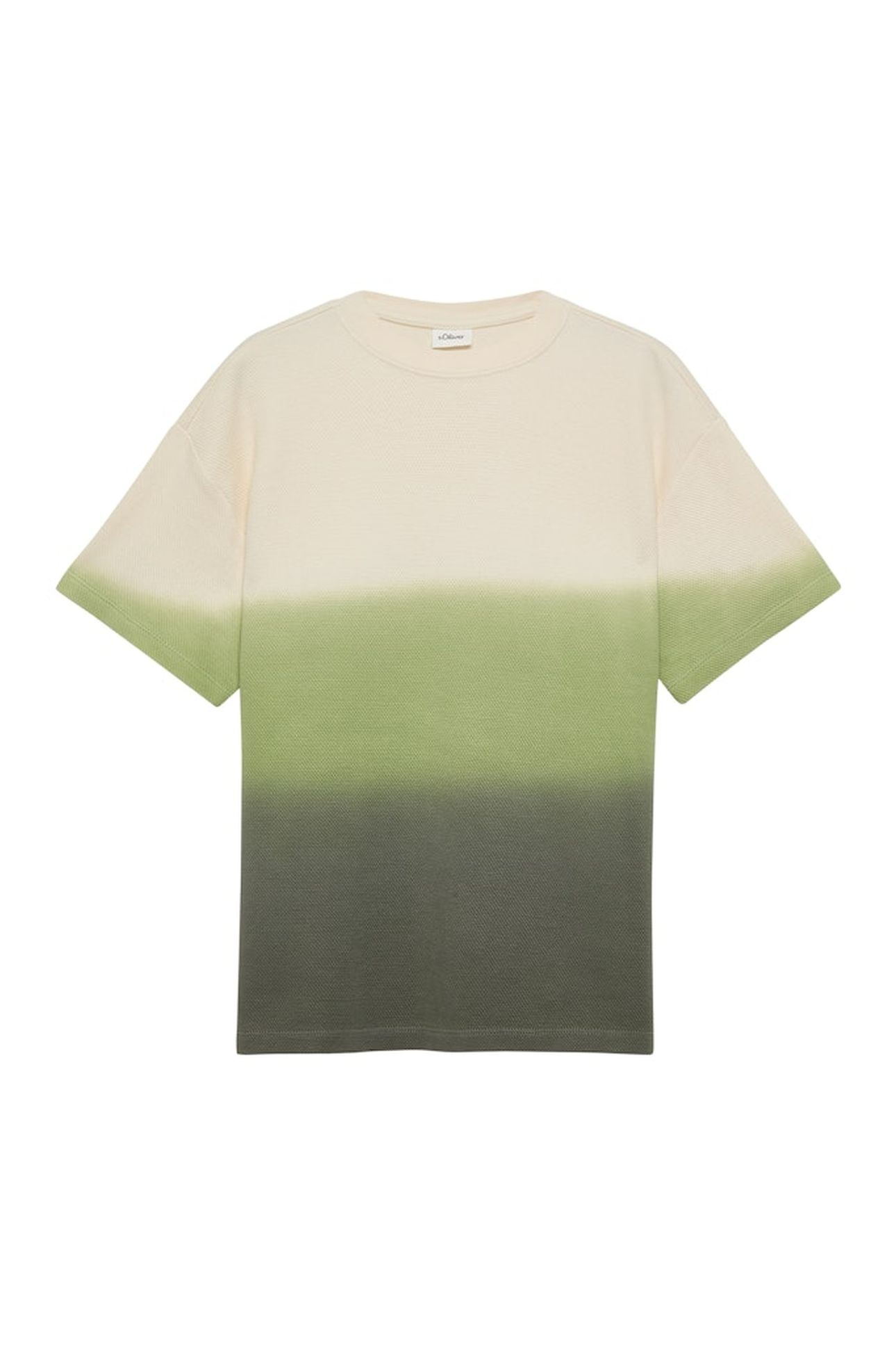 S.OLIVER T-SHIRTS ARMY GREEN 1