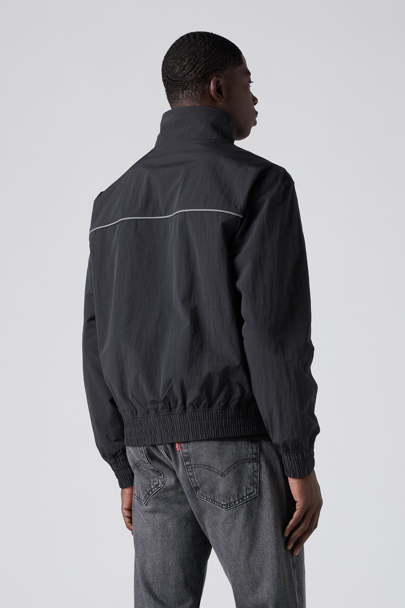 HEIGHTS PIPPING JACKET JET BLACK 2
