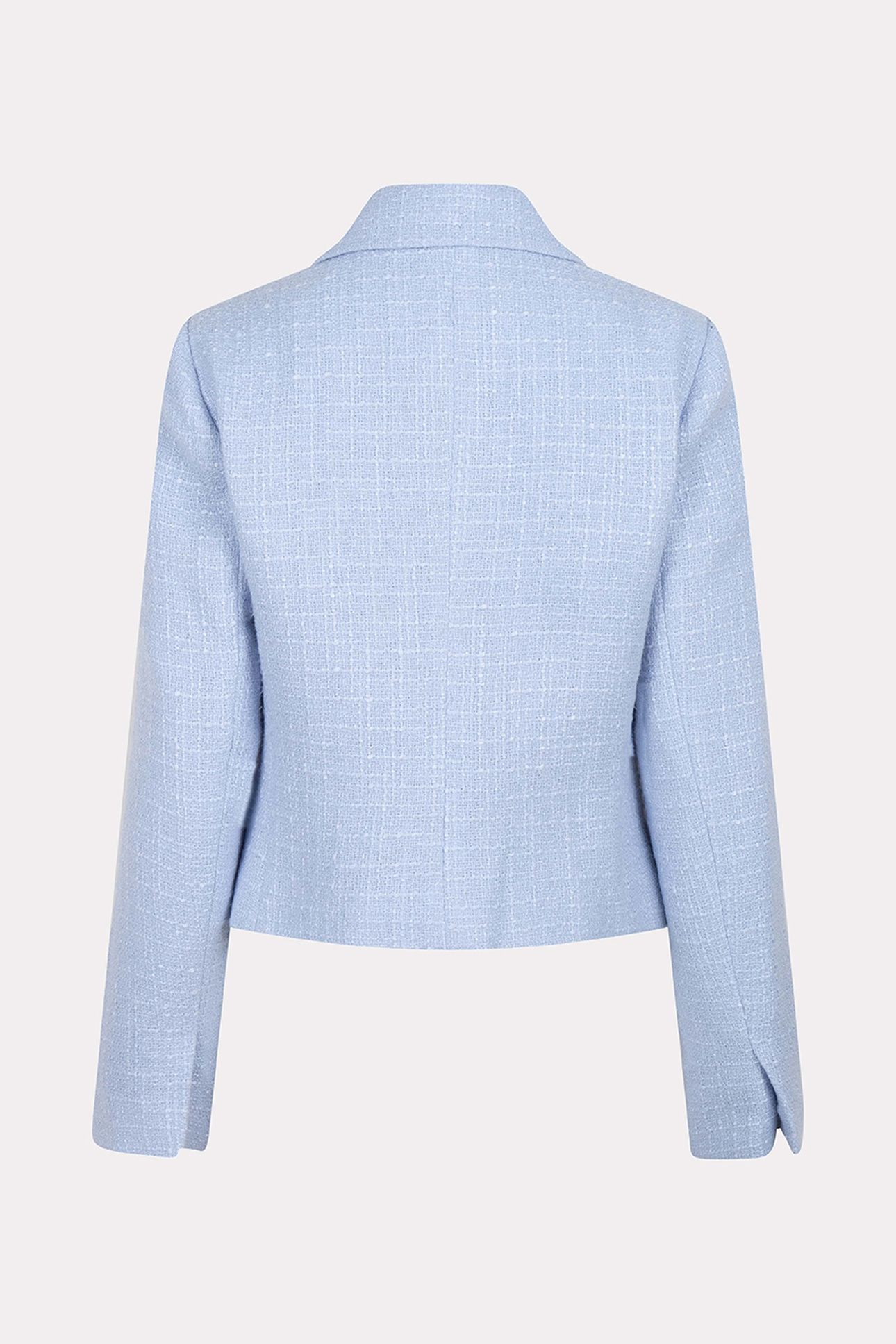 BLAZER DOUBLE BREASTED TWEED SKY BLUE 2