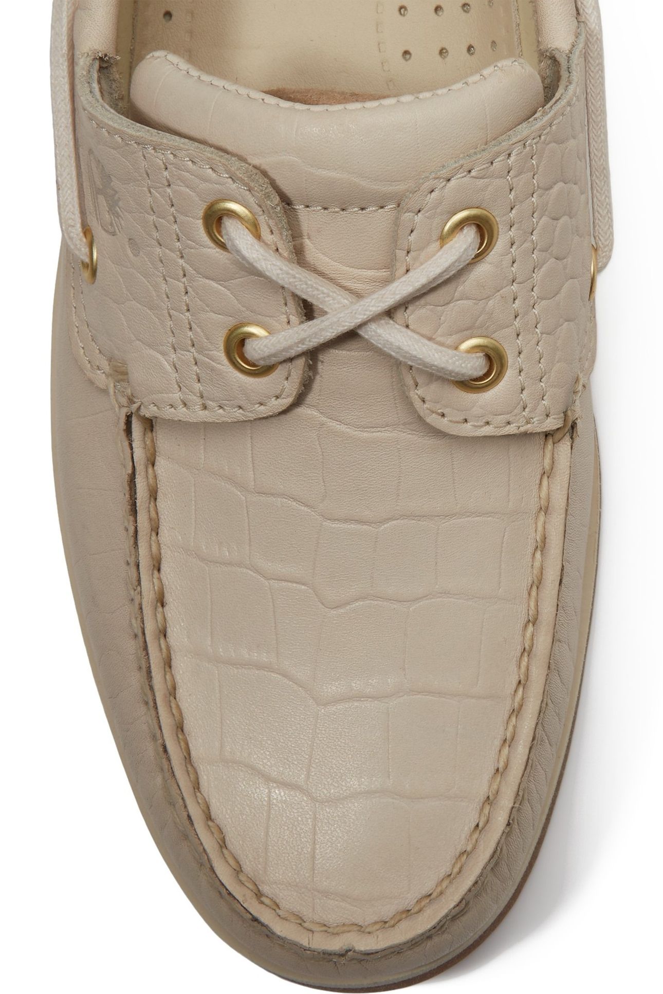 BOAT SHOE NATURAL 8