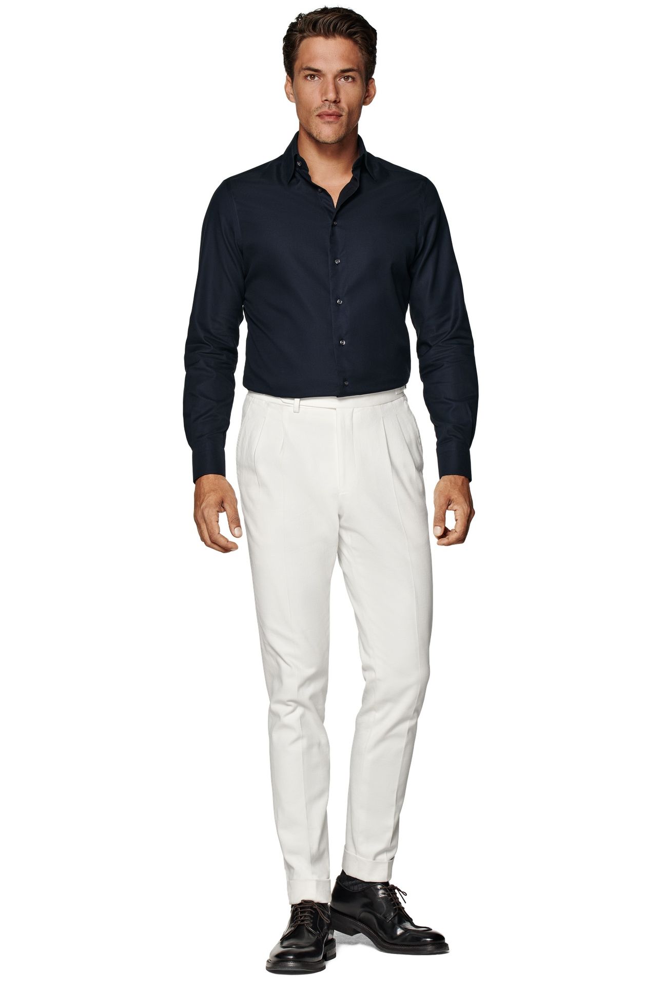 TRAVELLER CLASSIC FORMAL SHIRTS NAVY 2