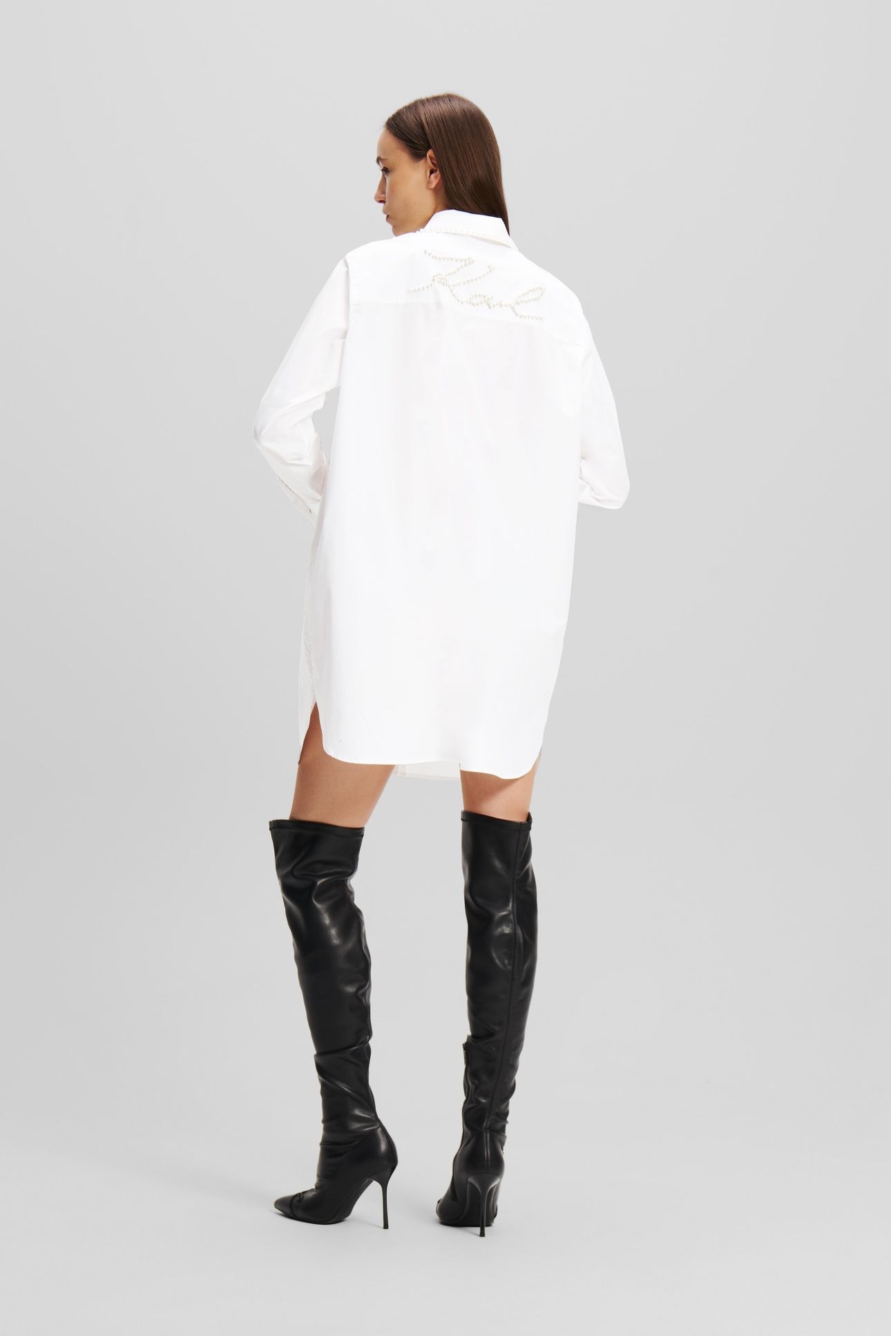 PEARL EMBELLISHED TUNIC WHITE 3