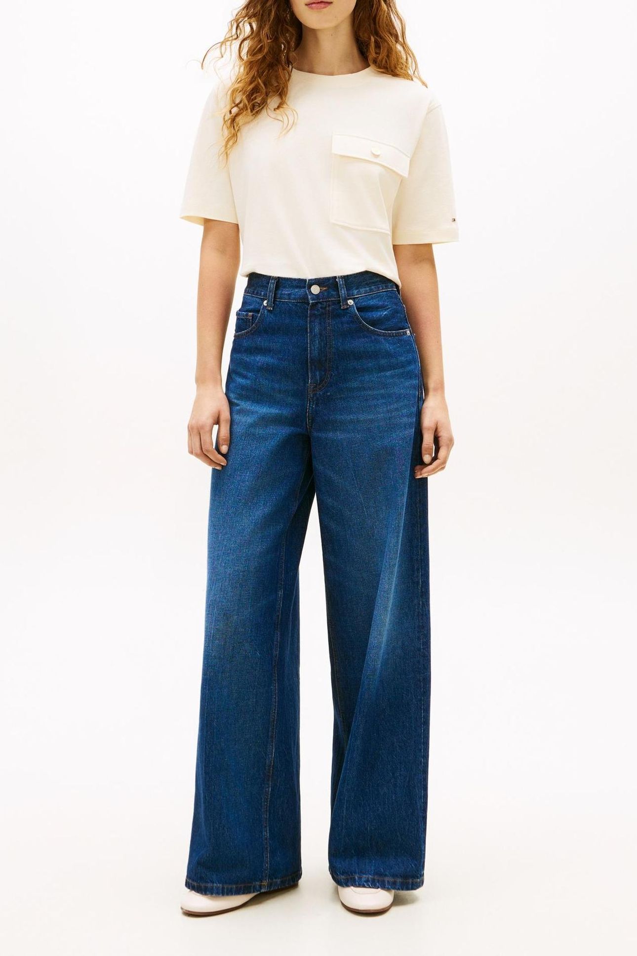 GOLD BUTTON LONG SS CALICO 1