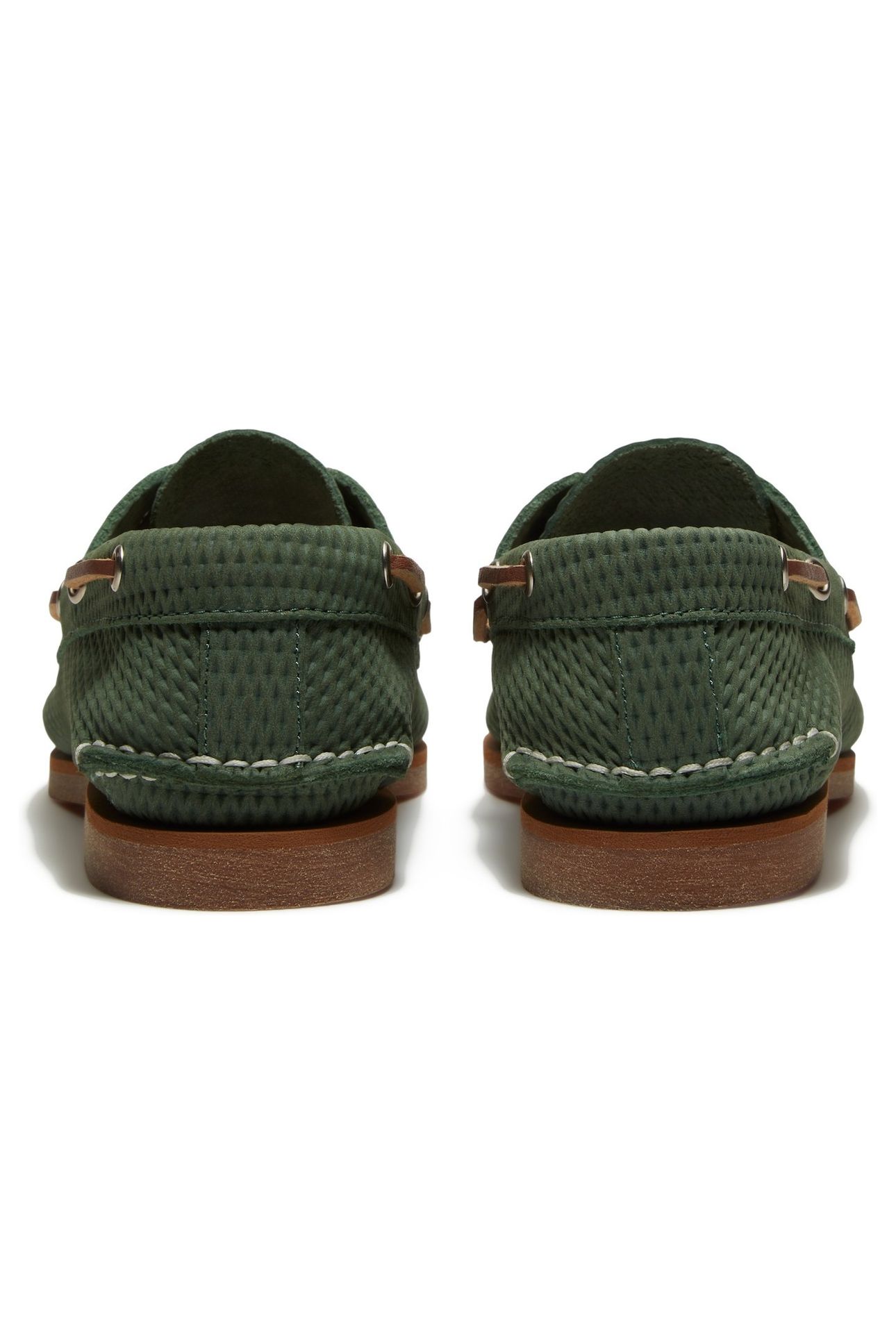 BOAT SHOE MEDIUM GREEN 5