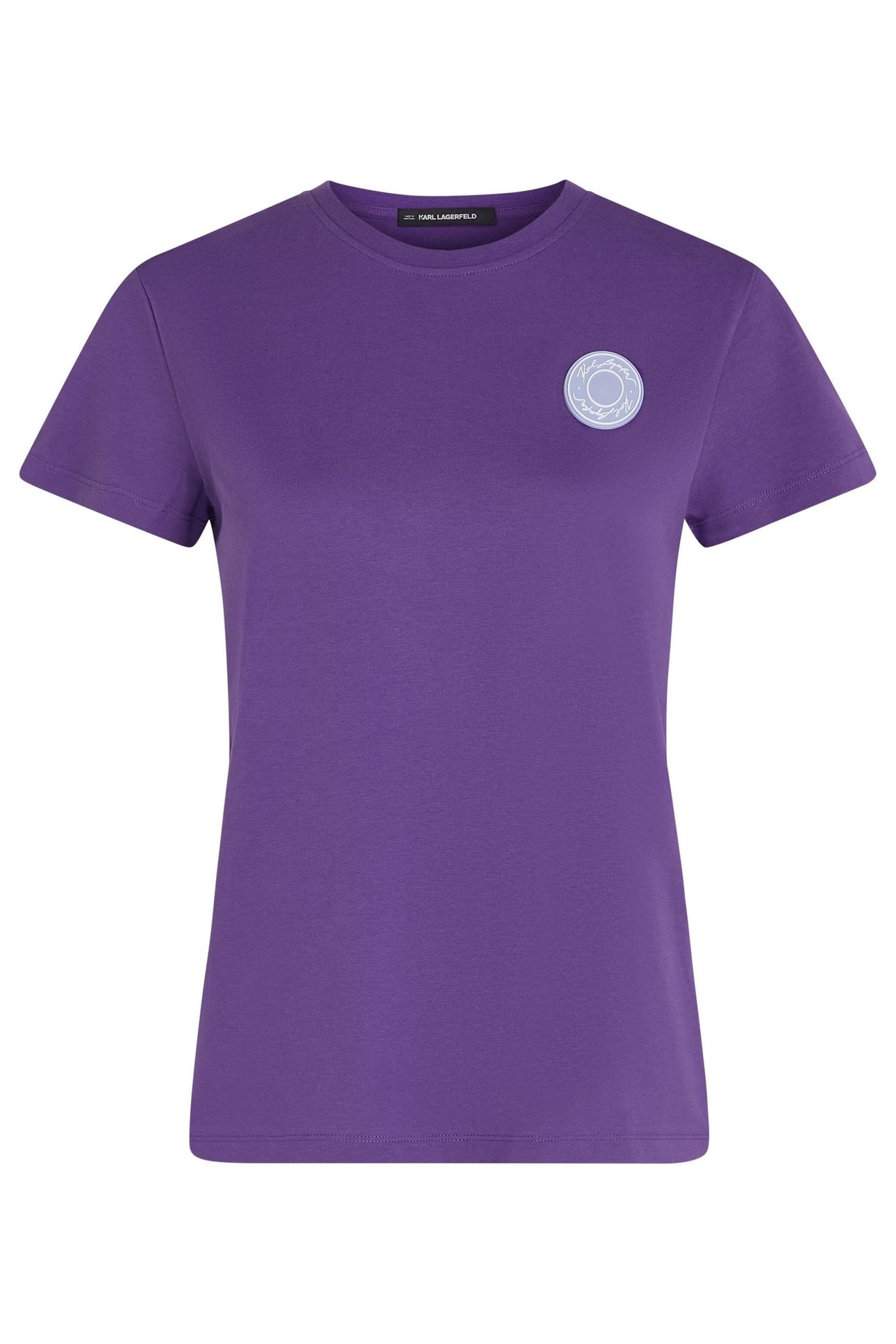 LUNA RUBBER PATCH T-SHIRT HELIOTROPE 1