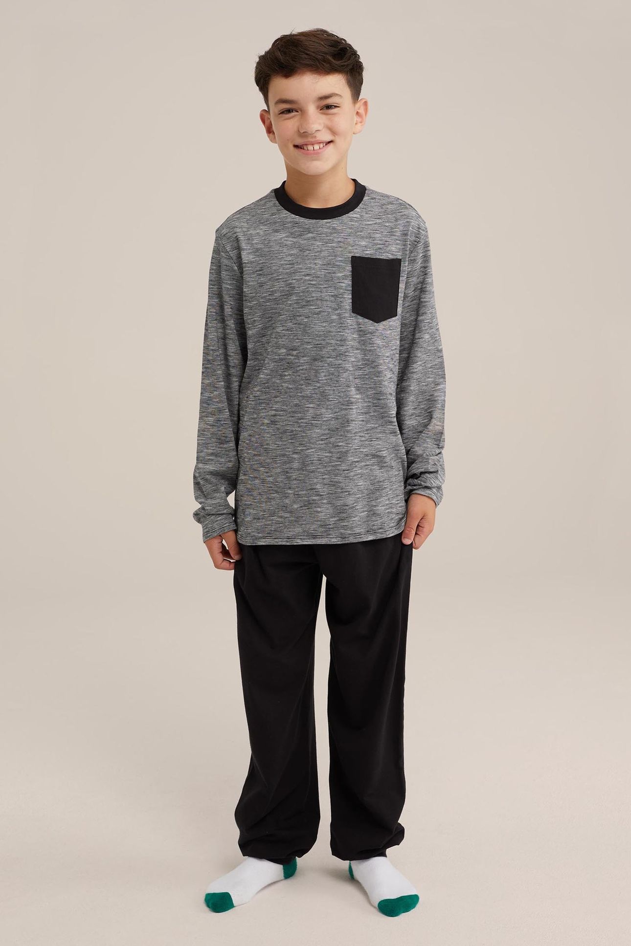 PYJAMA BLACK 2