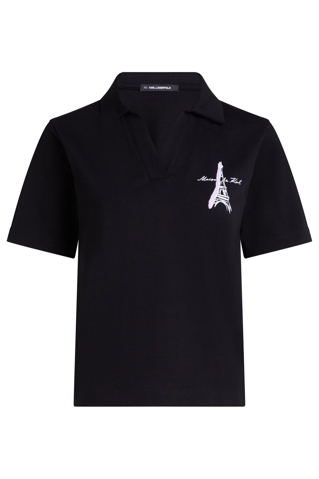 PARIS SKETCH EIFFEL POLO BLACK 5
