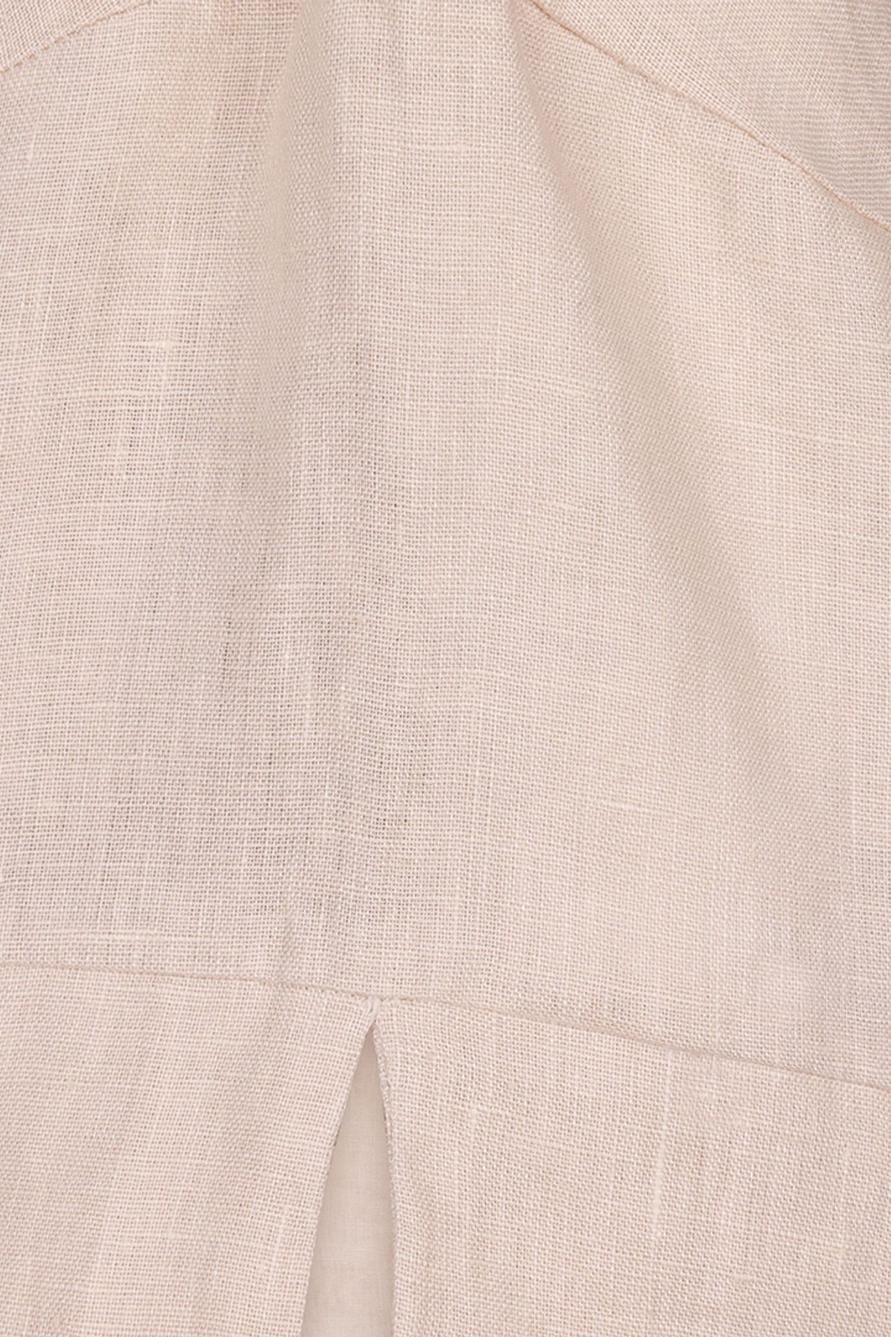 BLOUSE OVERSIZED LINEN SAND 6
