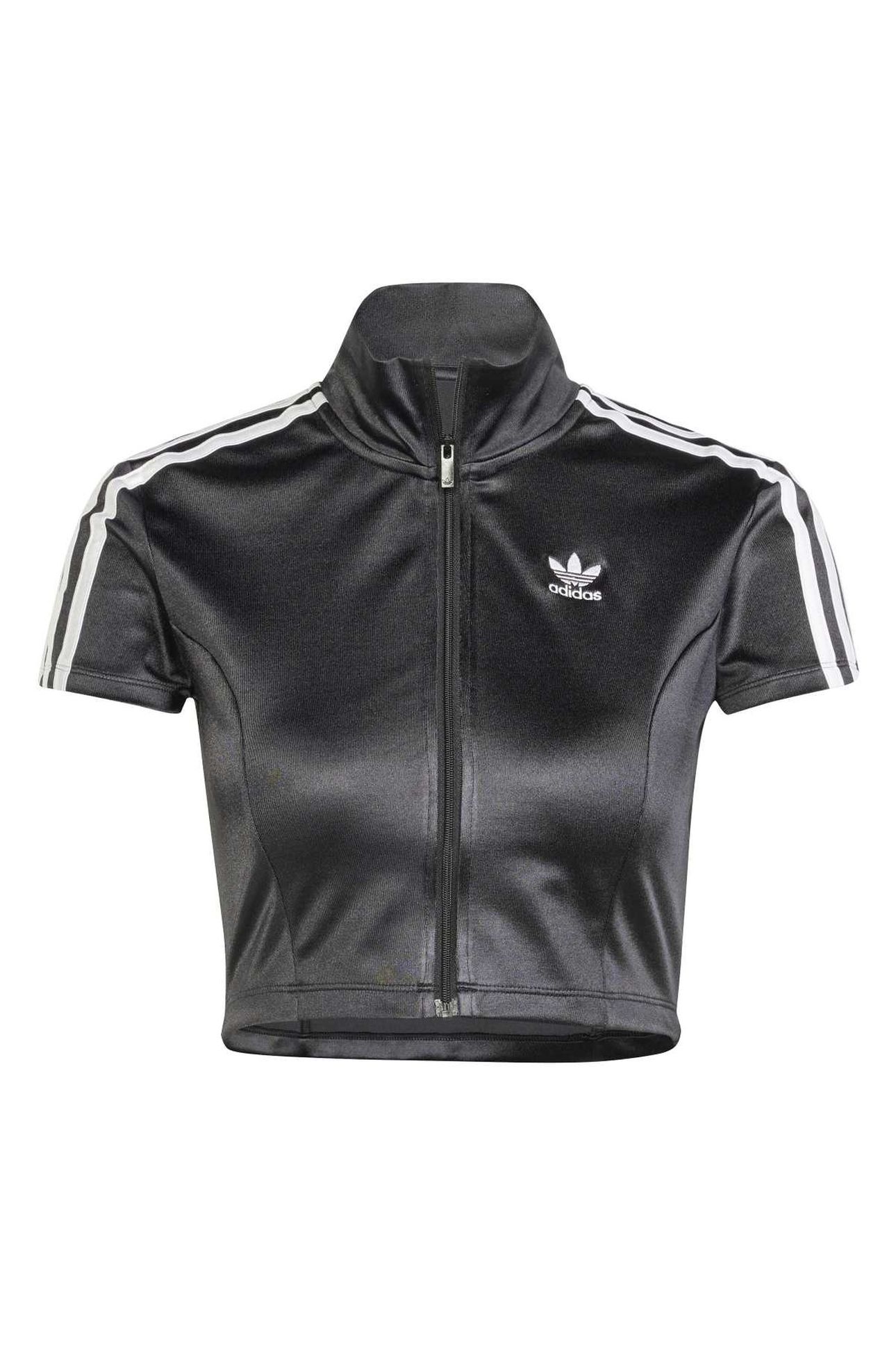 ORIGINALS ADICOLOR SHORT SLEEVE TRACK TOP BLACK 3