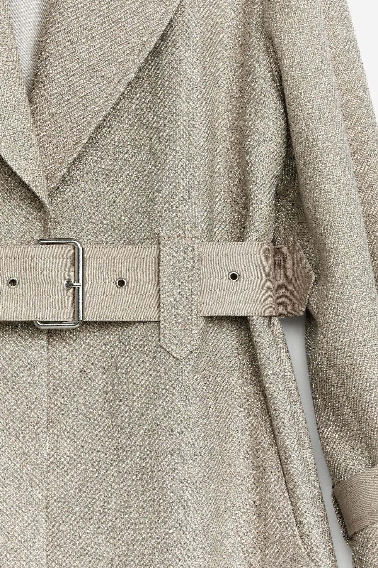KAMILLA COAT PRESS BEIGE 3