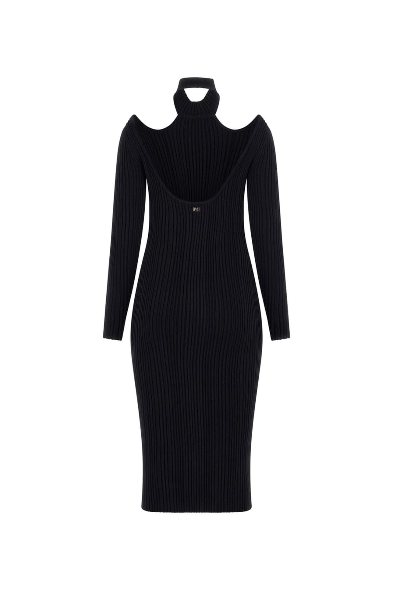 NARA SWEATER DRESS JET BLACK A996 9