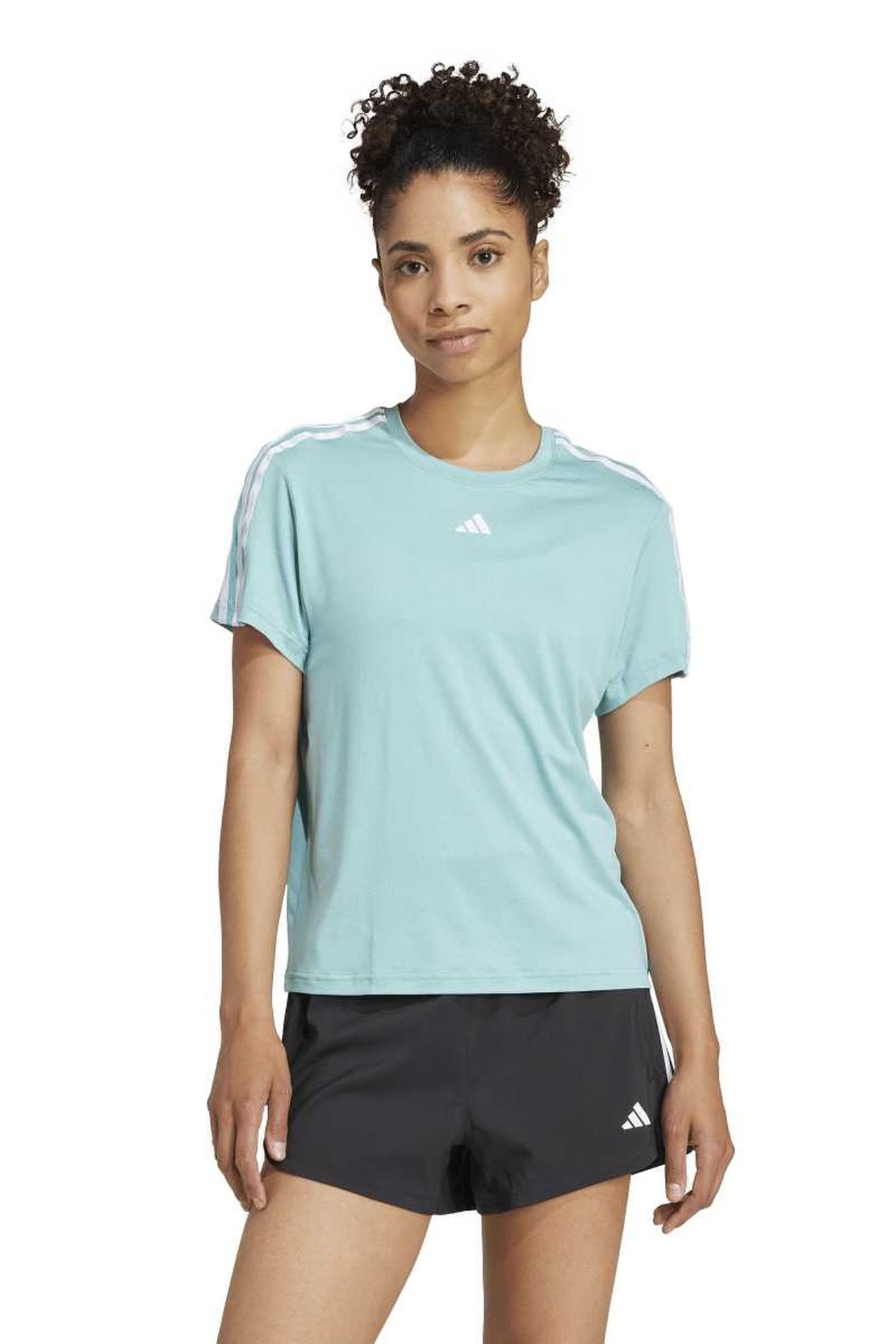 PERFORMANCE AEROREADY WORKOUT ESSENTIALS 3-STRIPES T-SHIRT M 1