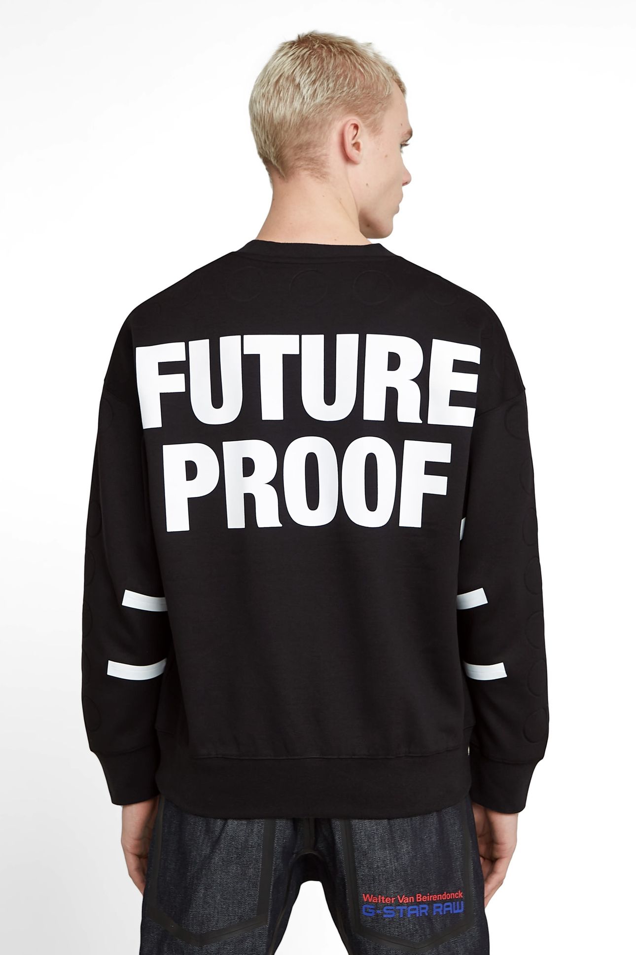GSXWVB OVERSIZED SWEAT BLACK 3