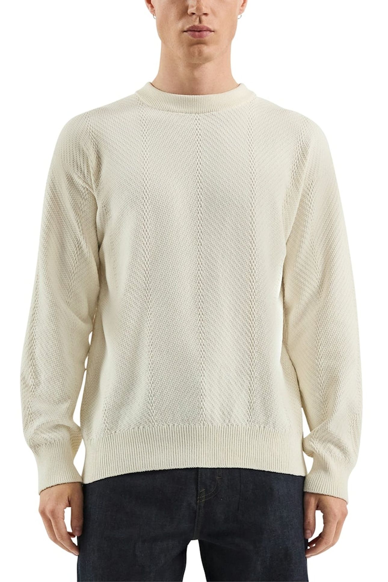 S.OLIVER-QS PULLOVER OFFWHITE 1