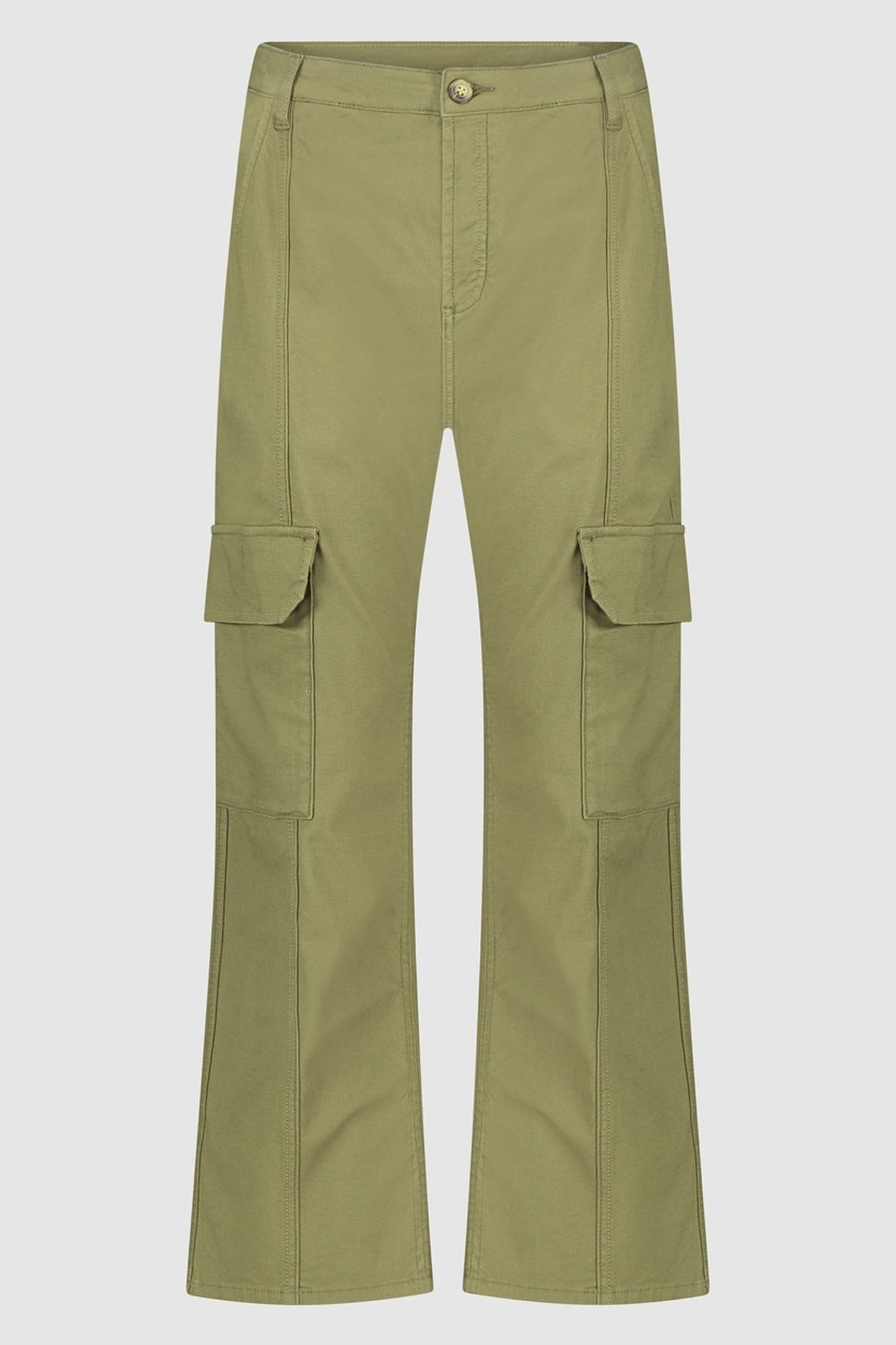 ELLY PANTS MILITARY GREEN 2