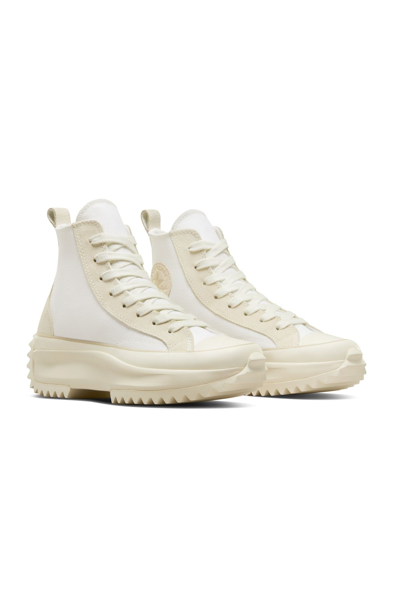 UNISEX RUN STAR HIKE HI WHITE/VAPOROUS GRAY 6