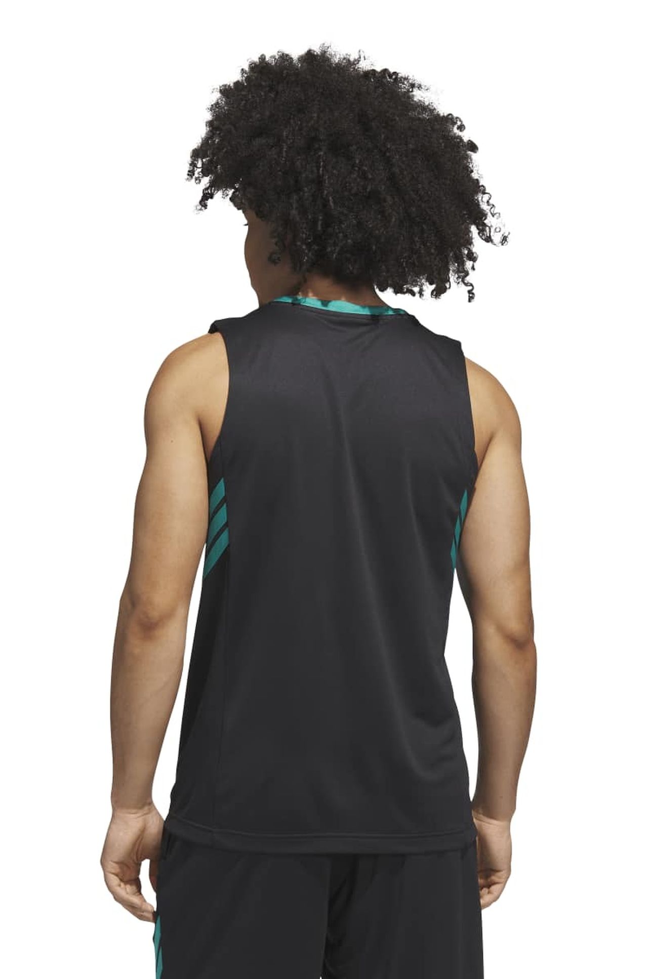 UNISEX PERFORMANCE ADIDAS BASKETBALL LEGENDS TANK BLACK 2
