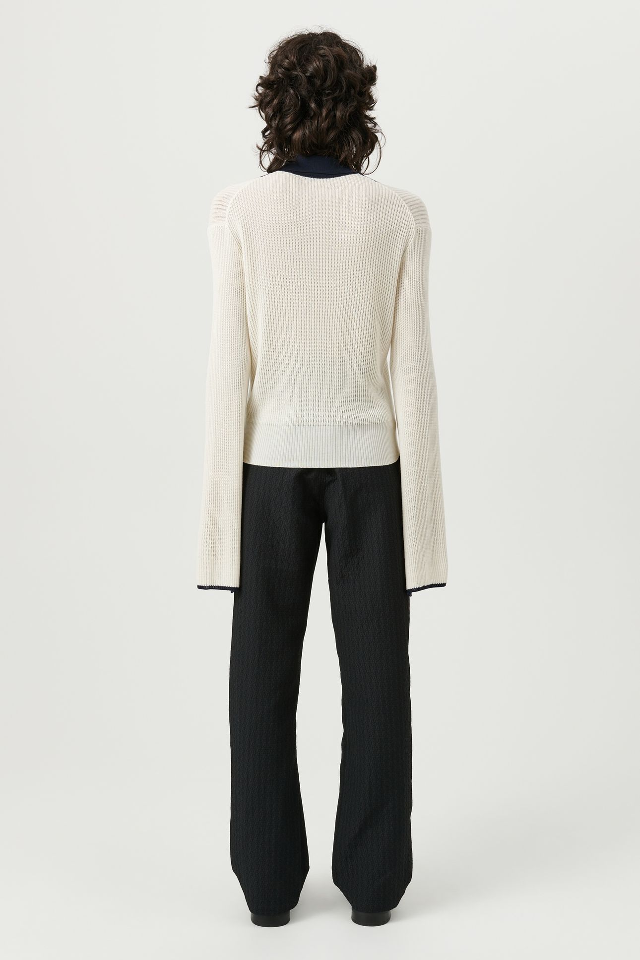 KIKI POLO JUMPER OFF WHITE 1
