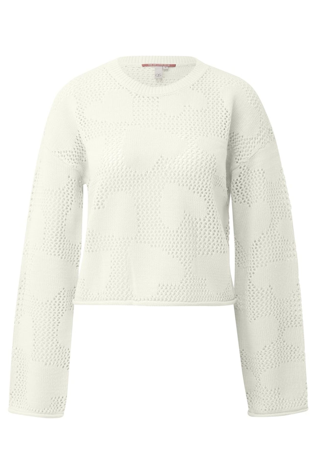 S.OLIVER-QS PULLOVER OFFWHITE 7