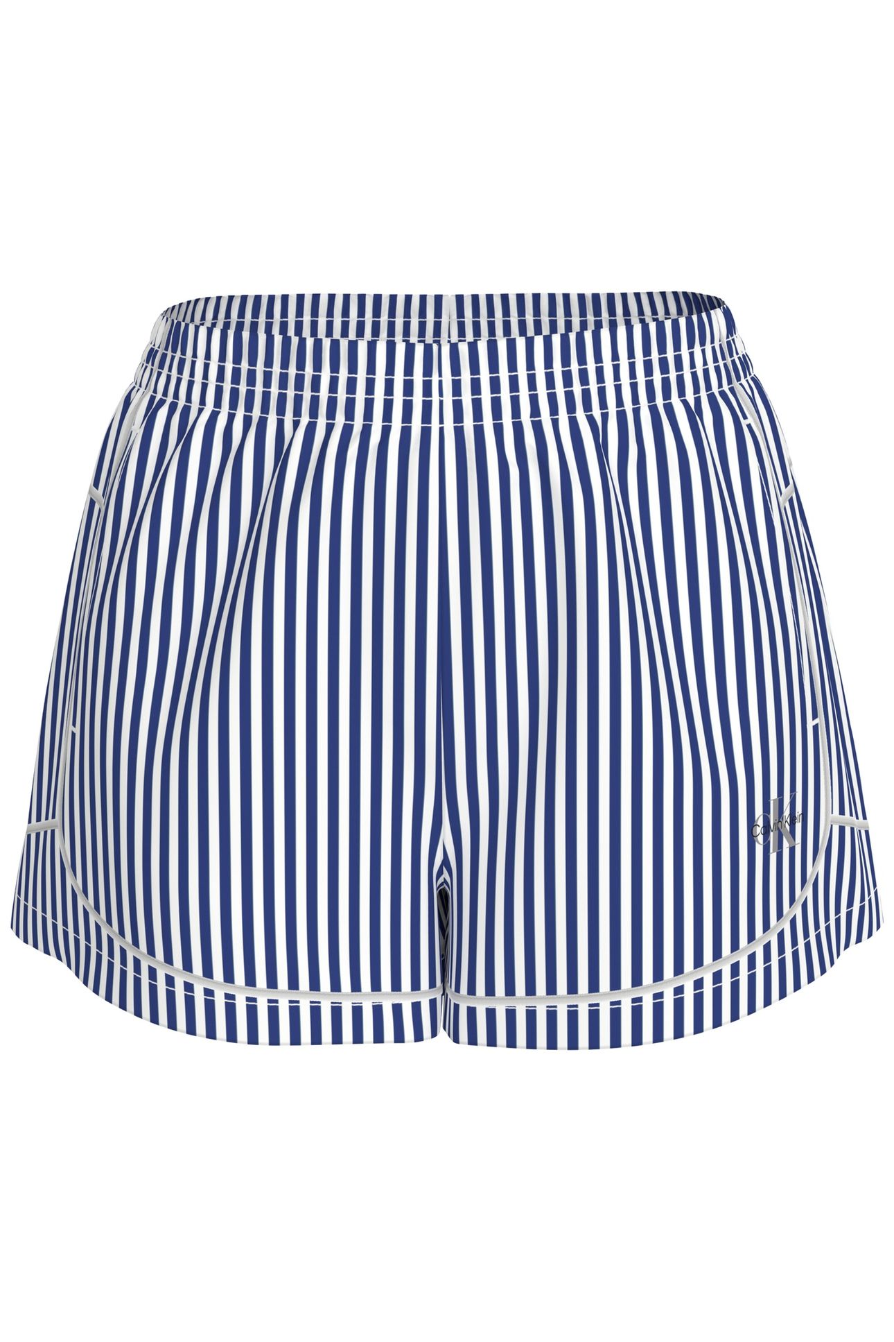 GRAPHIC POPLIN SLEEP BOTTOM PENNY STRIPE BLUE RIVER FOG 5