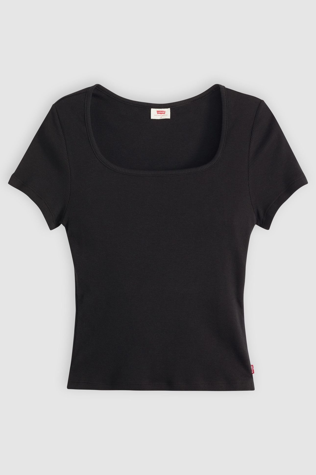 ESSENTIAL SQUARE NECK TEE 1