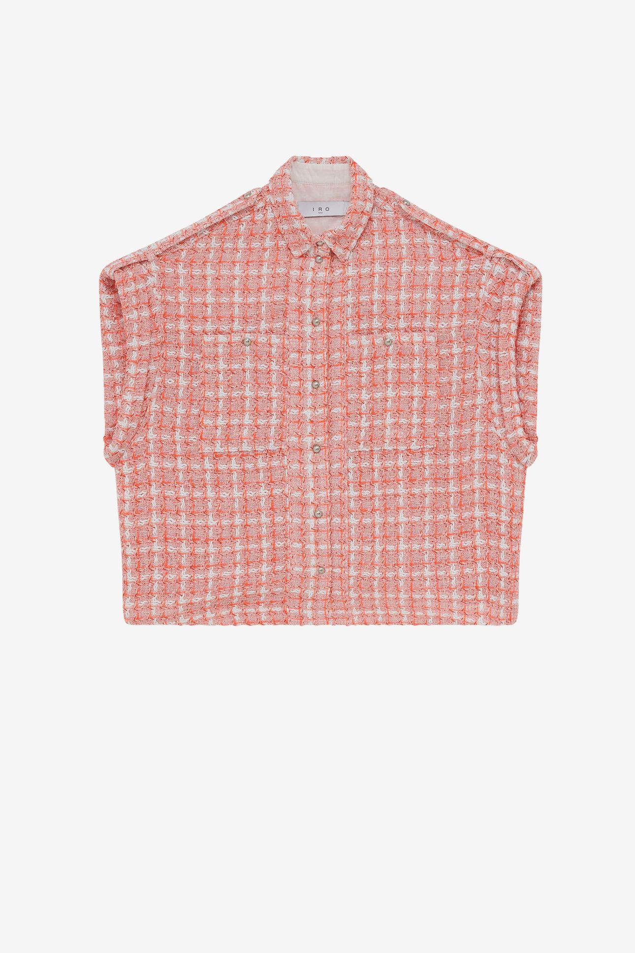 GILSA OVERSHIRT PINK/ORANGE 2